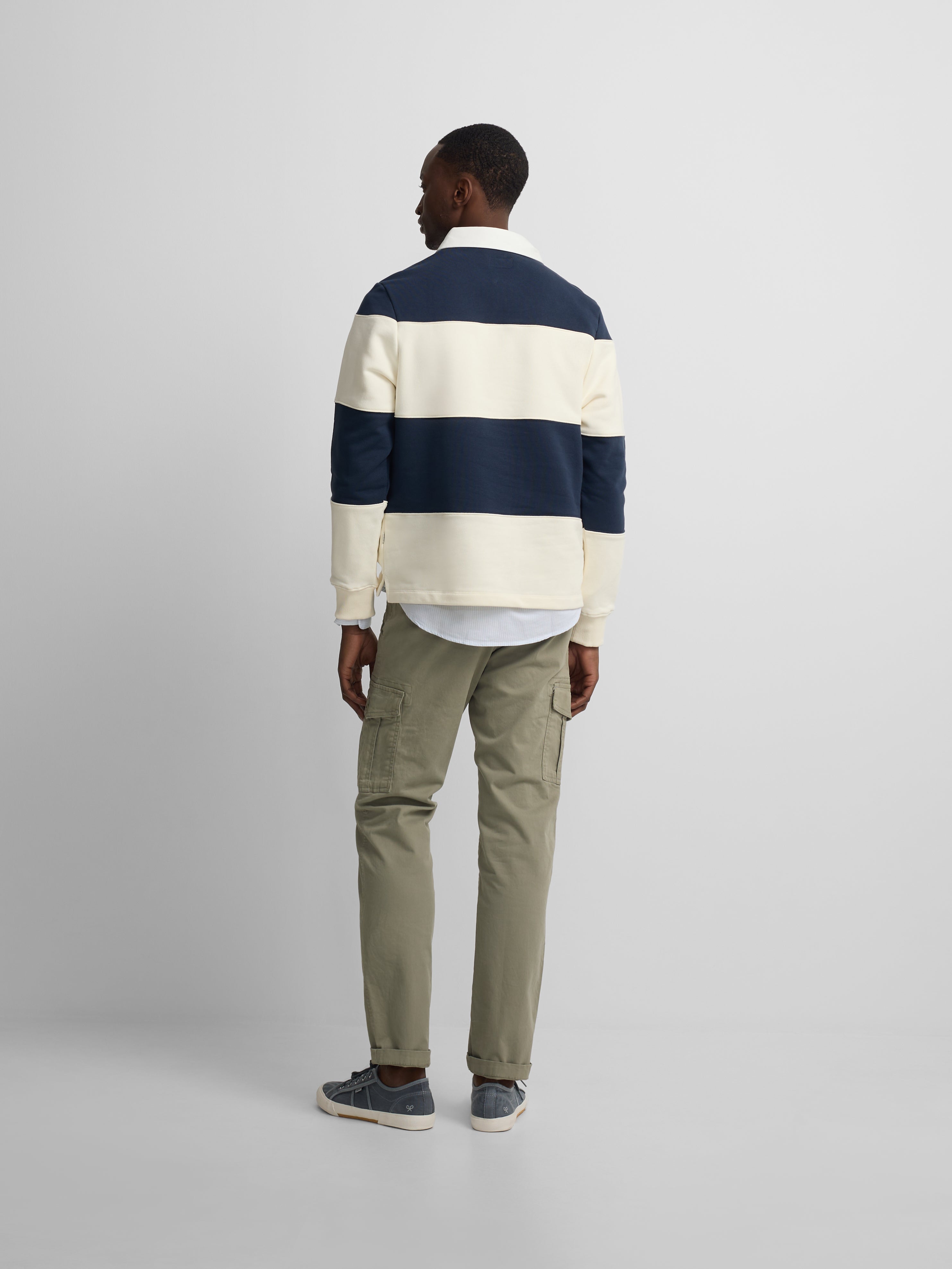 Medium green cargo sport trousers