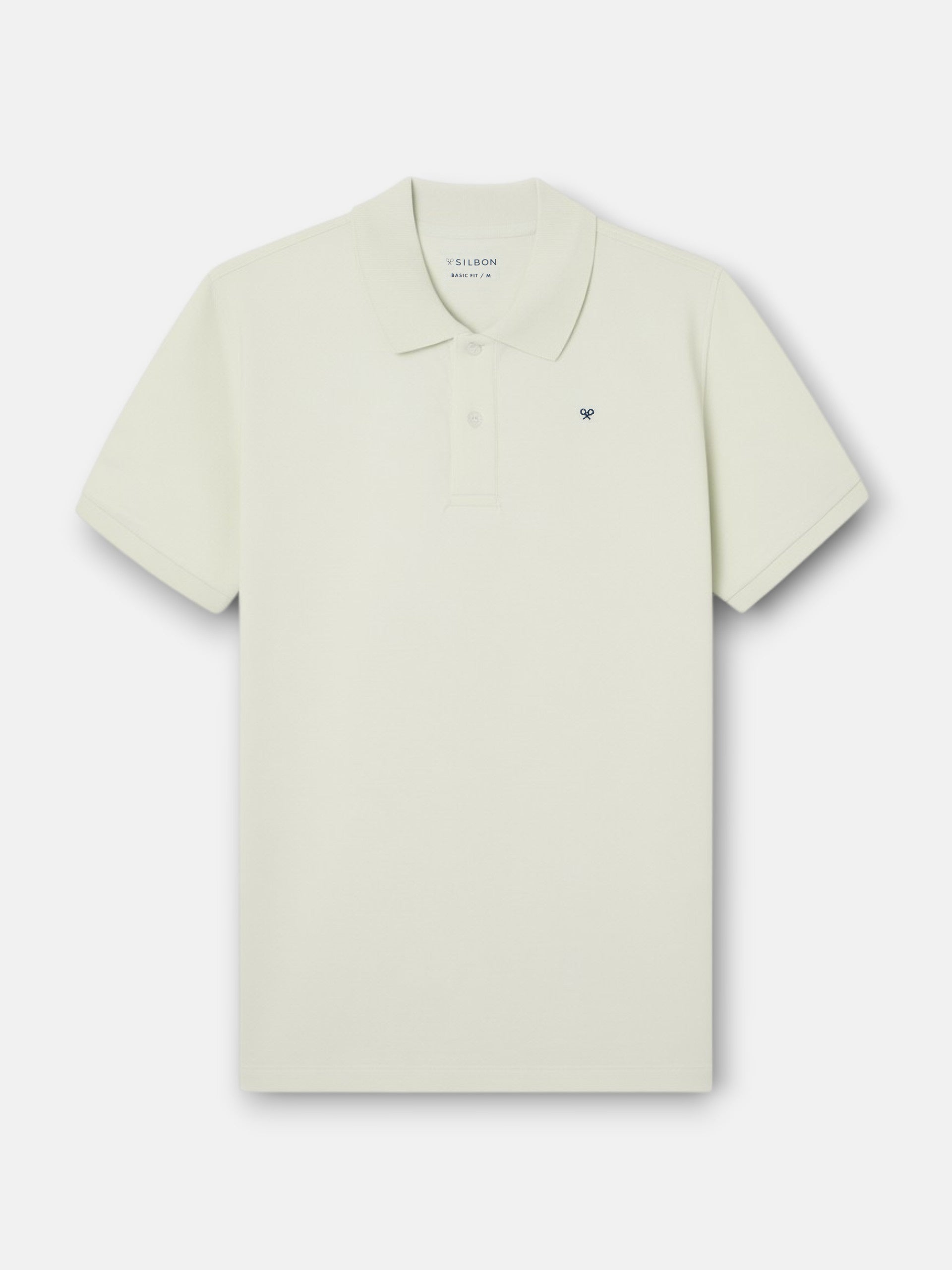 Polo clasico liso verde claro