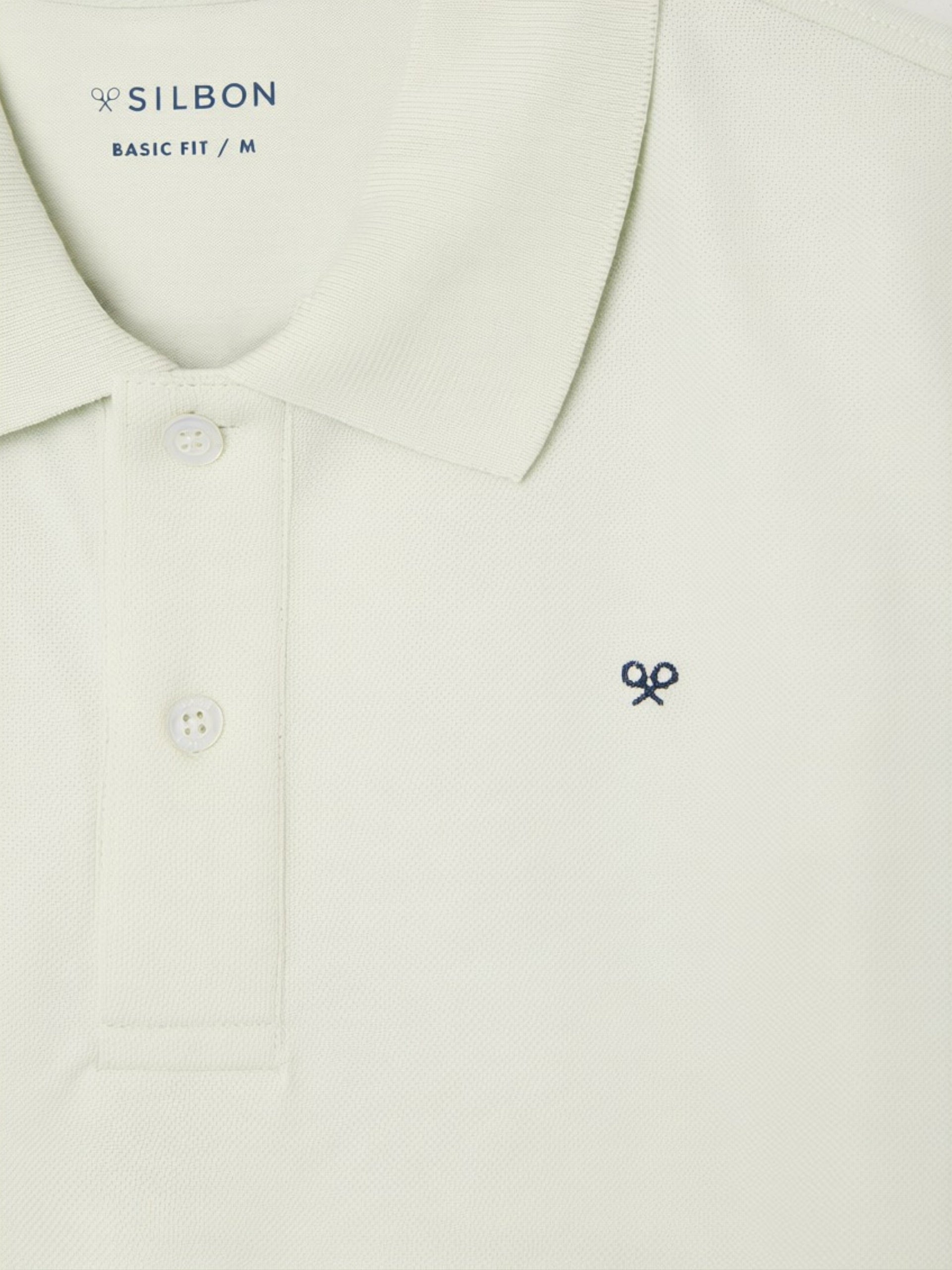 Polo clasico liso verde claro