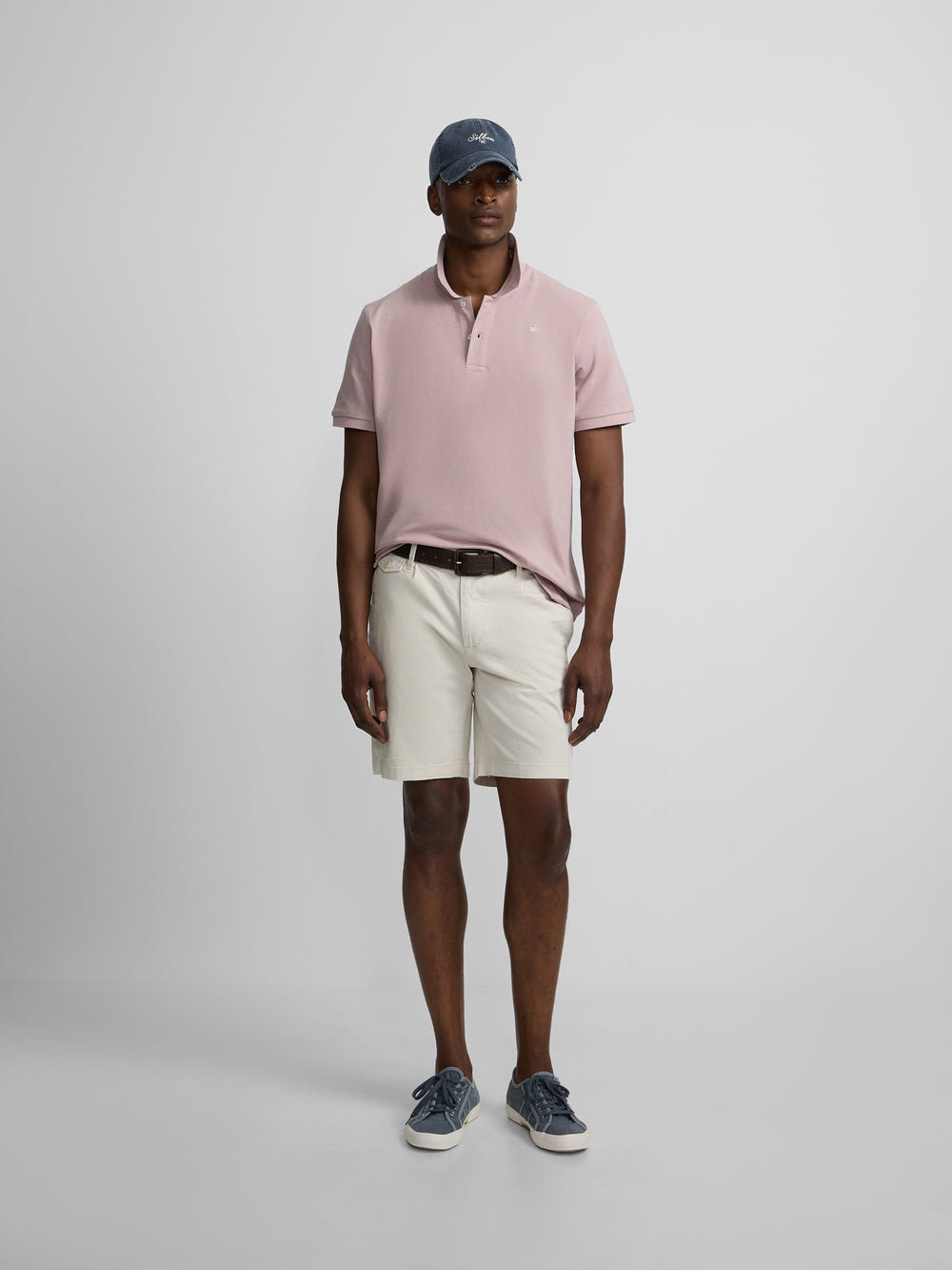Polo clasico liso rosa