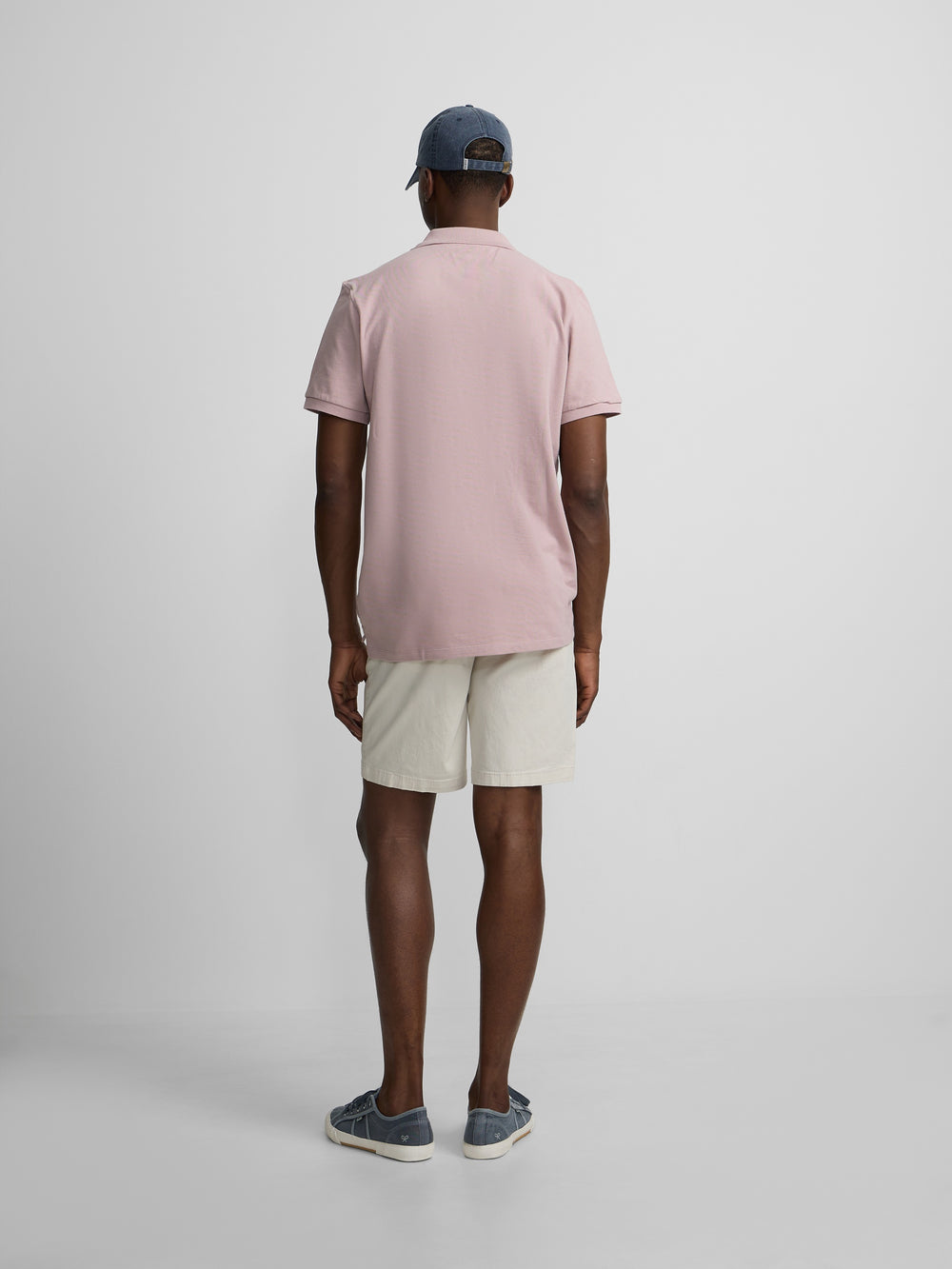 Polo clasico liso rosa