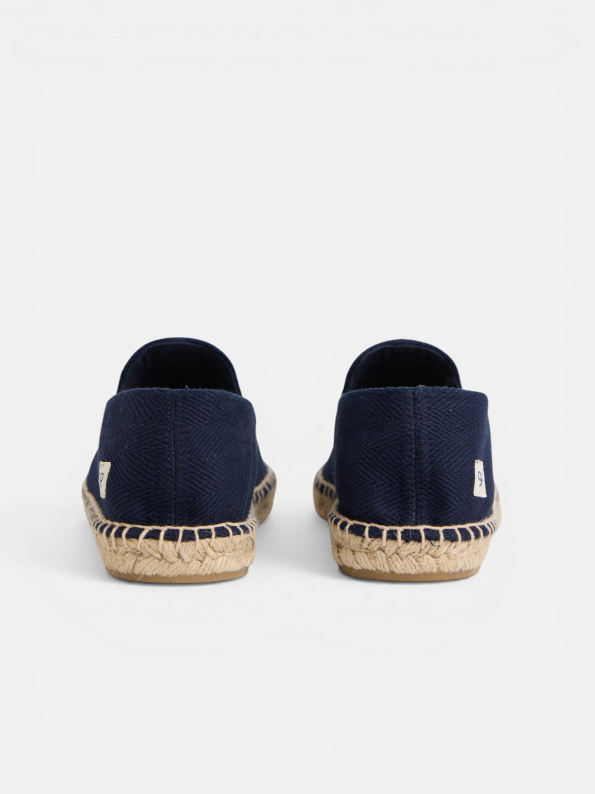 Espadrille mini-patch bleu marine