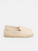 Espadrille mini-patch beige