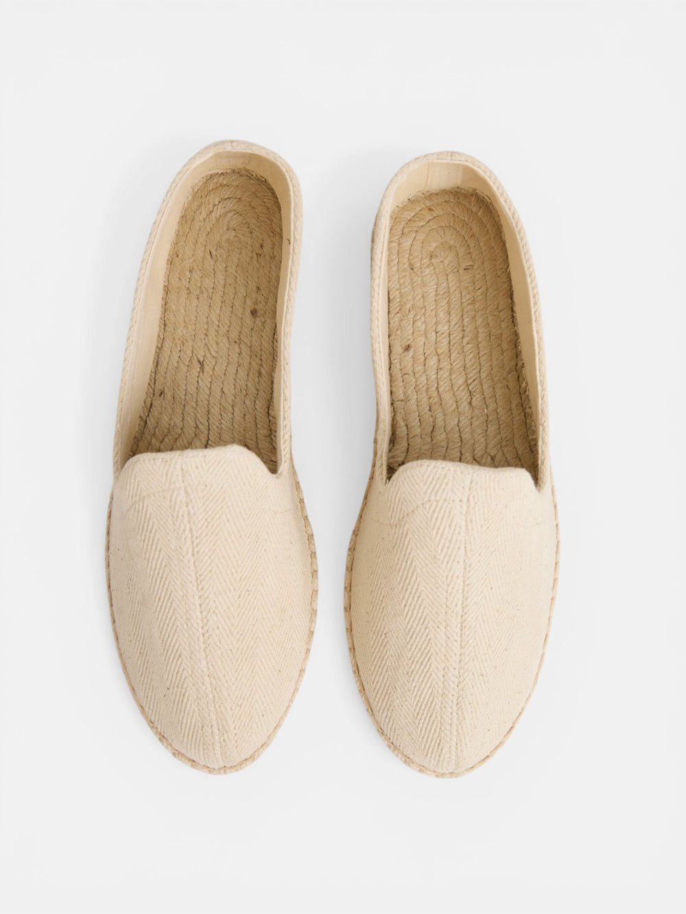 Beige mini patch espadrille