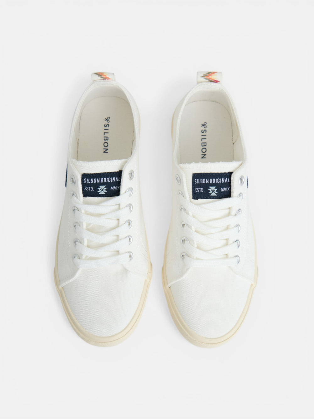 Zapatilla clasica lona blanco
