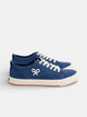 Classic navy blue canvas sneaker