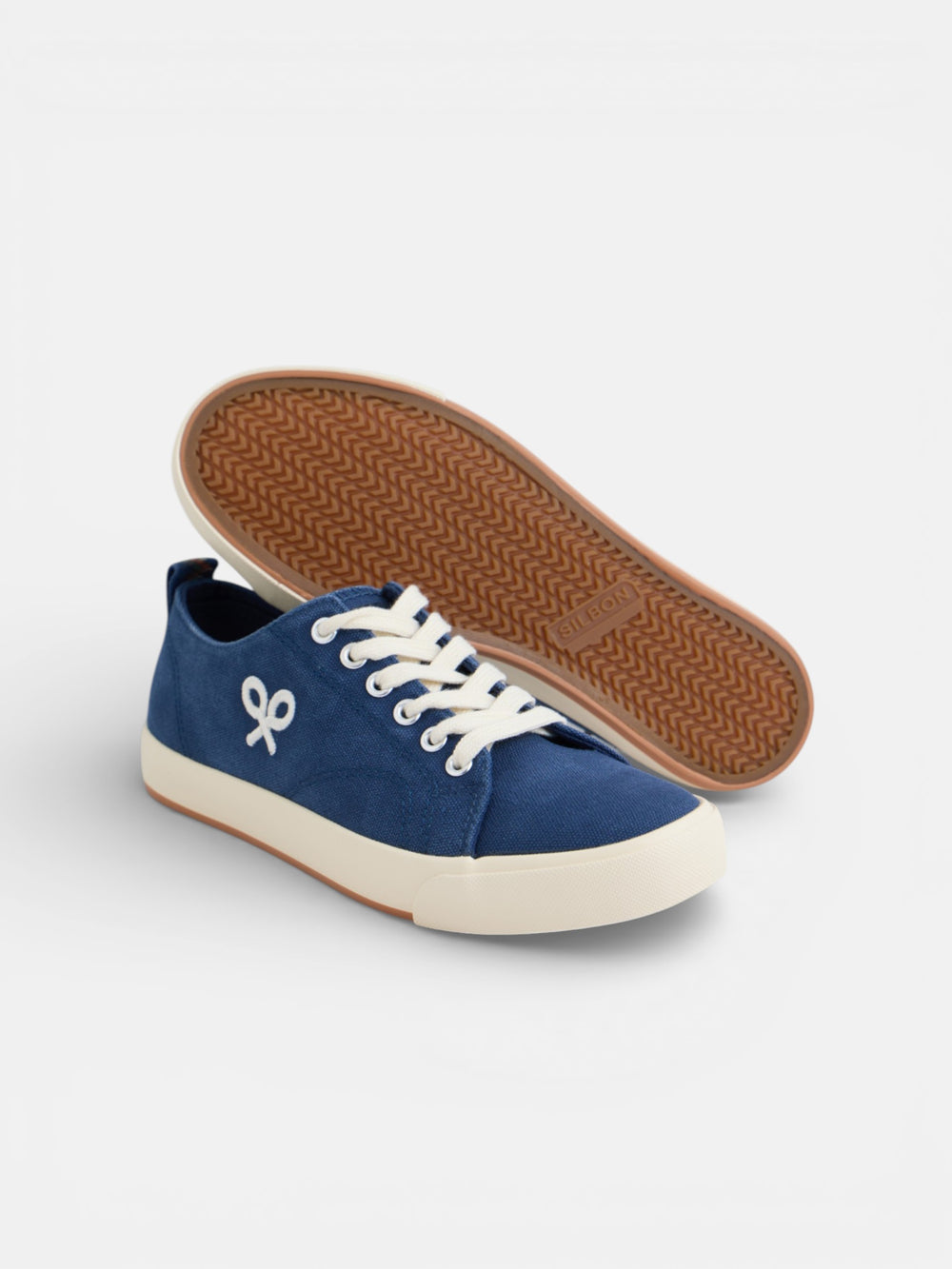 Zapatilla clasica lona azul marino