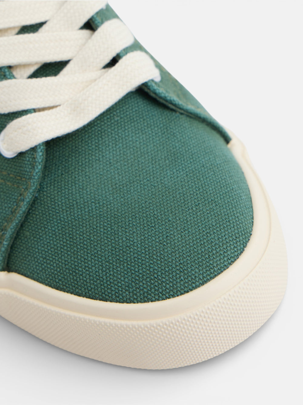 Zapatilla clasica lona verde
