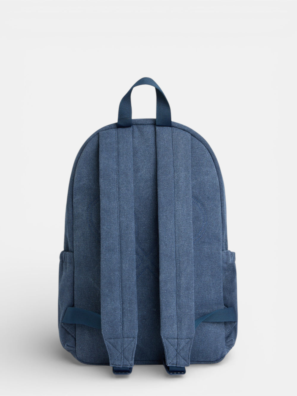 Mochila detalle piel azul marino