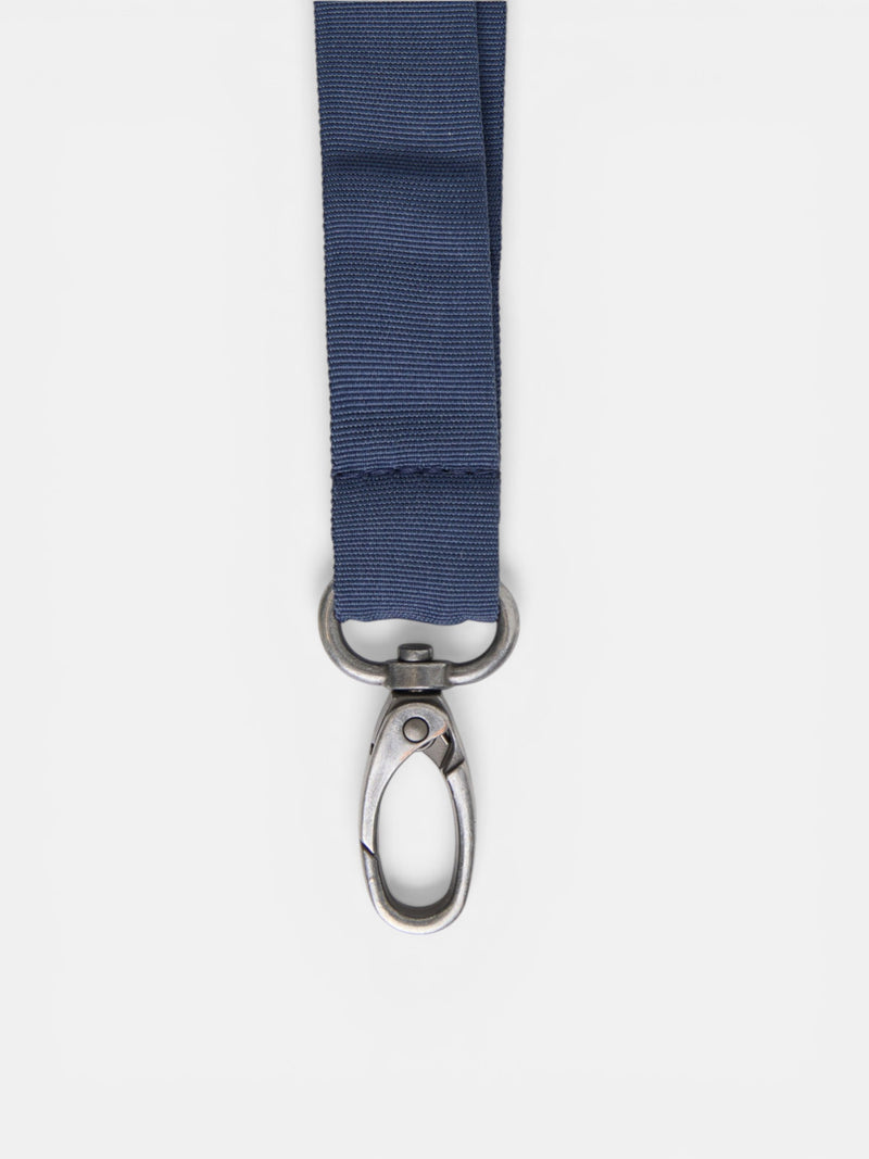 Lanière Silbon bleu marine