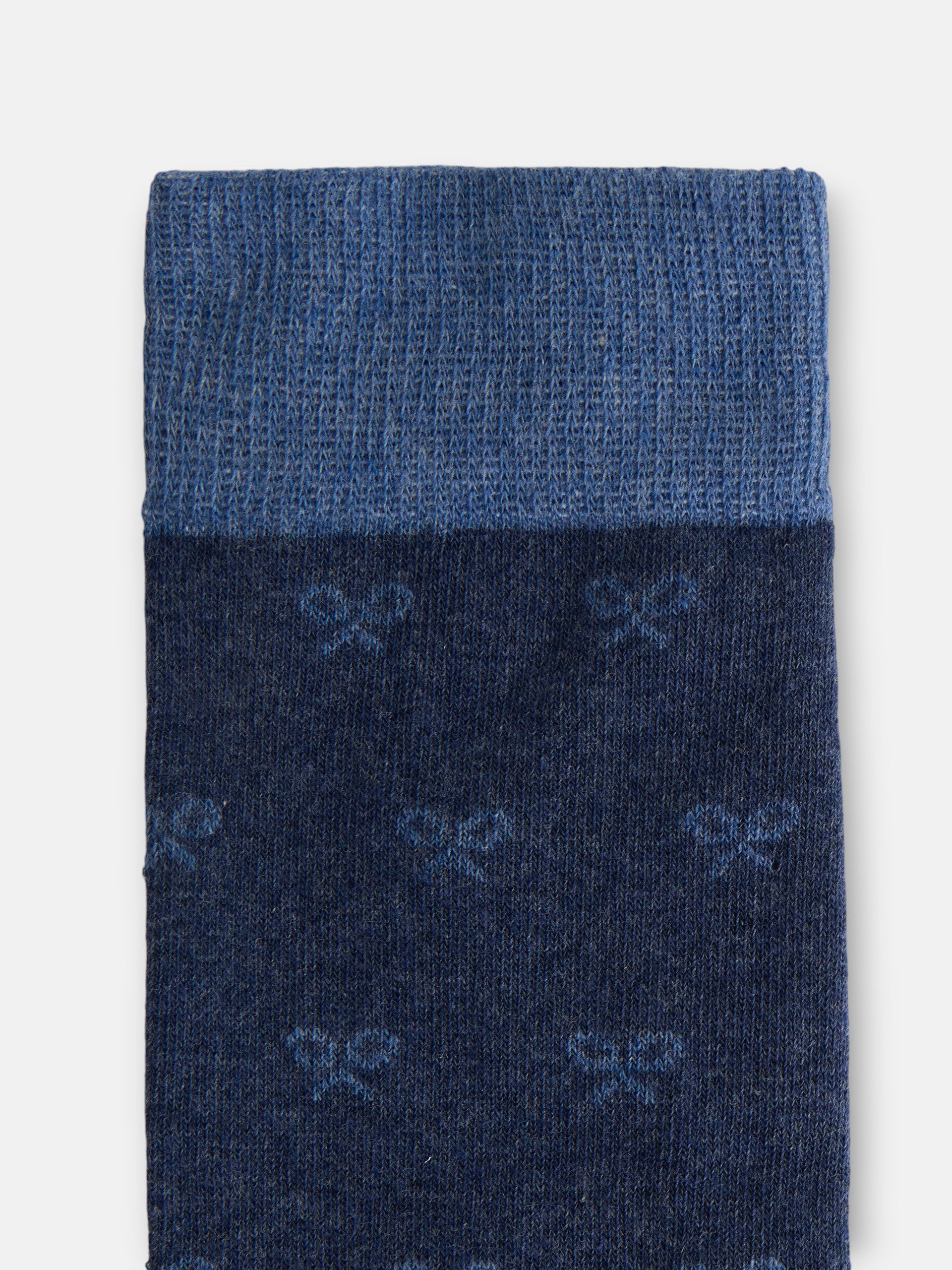 Meia multiraquete azul-marinho