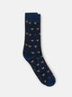 Multiracket socks in blue colors