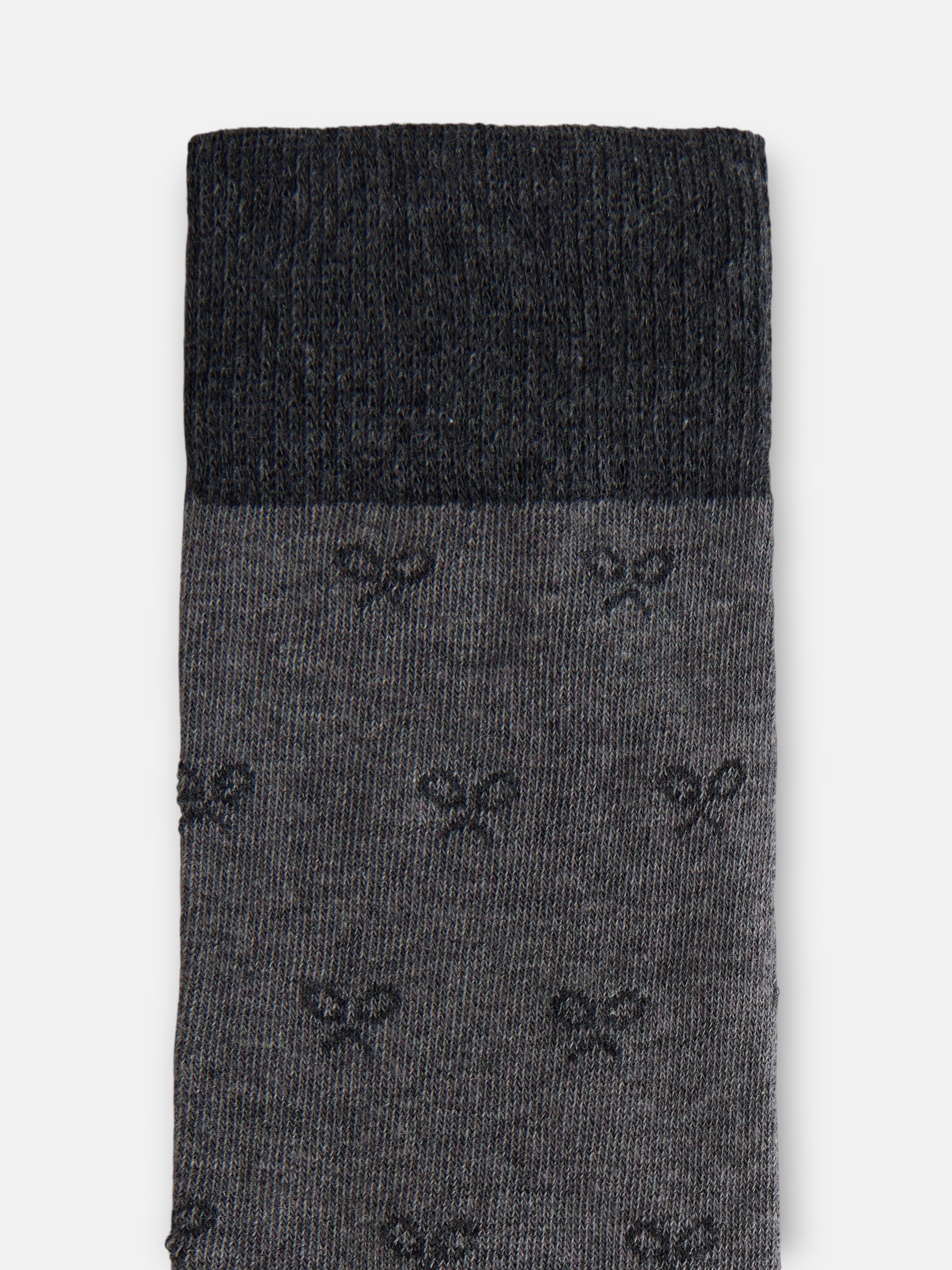 Calcetin multiraqueta gris