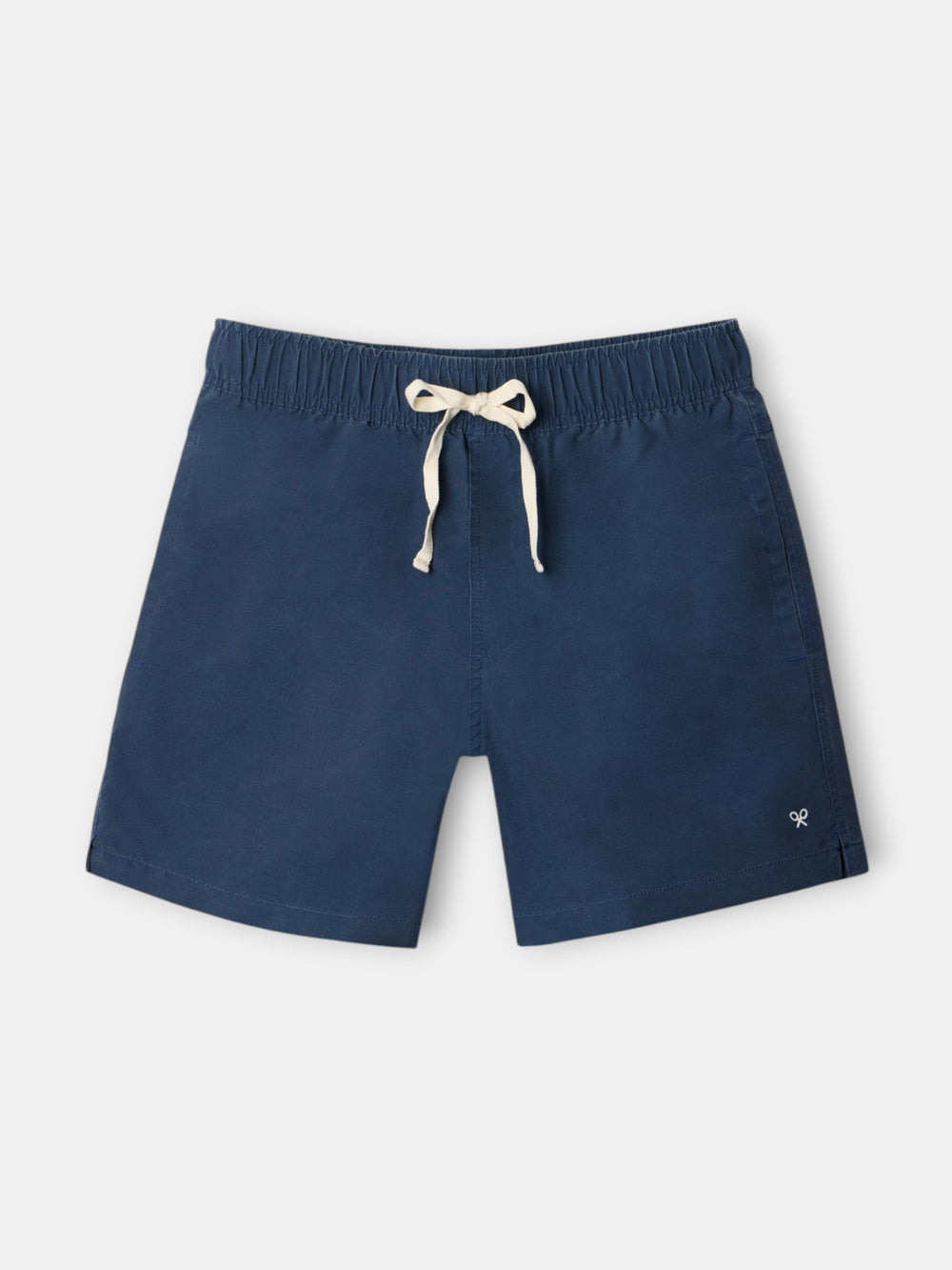 Navy blue plain swimsuit
