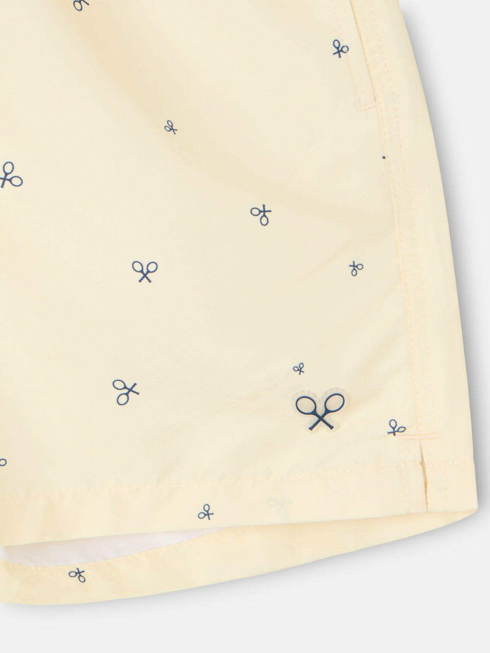 Yellow mini rackets swimsuit