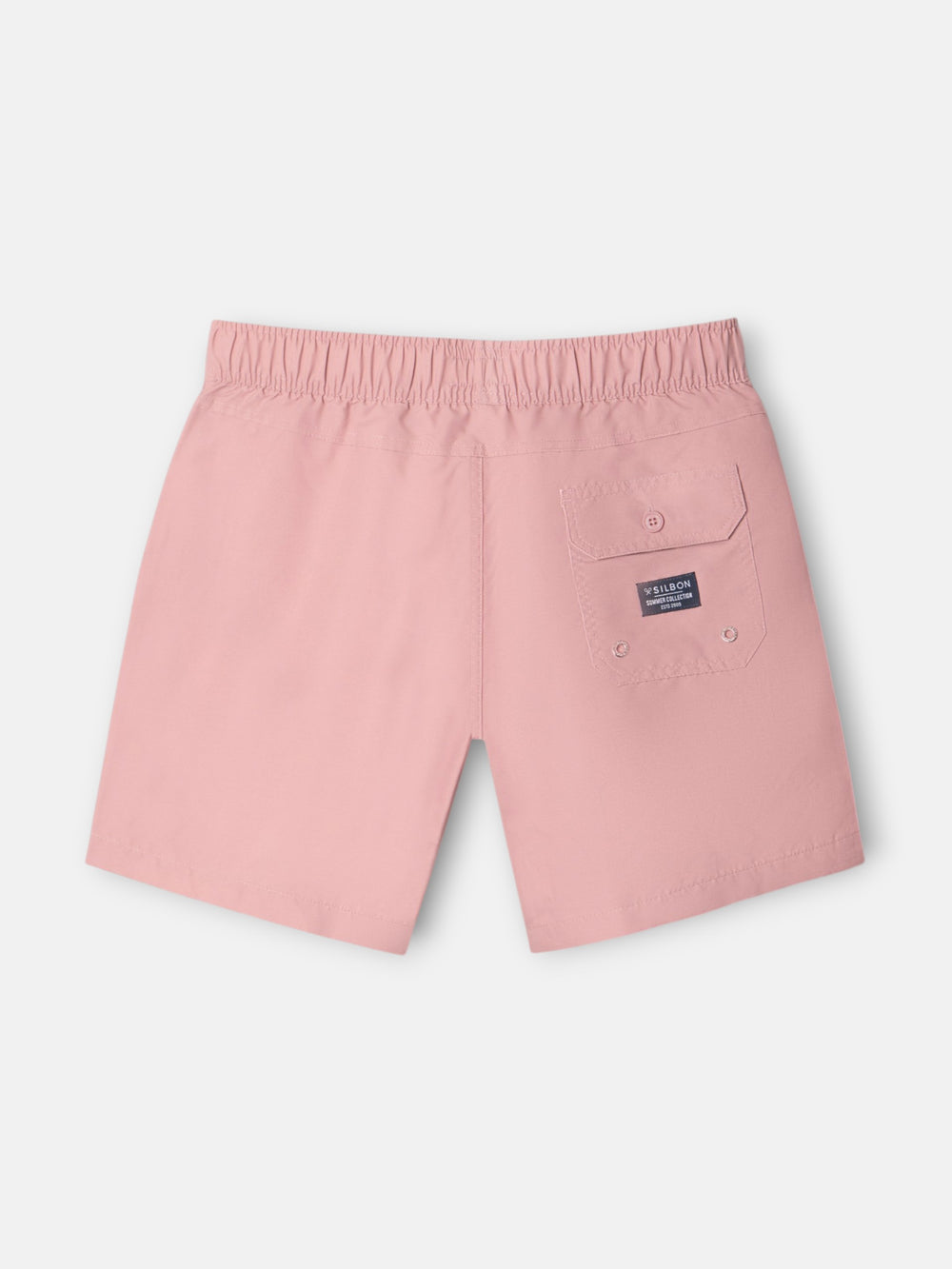 Bañador liso coral