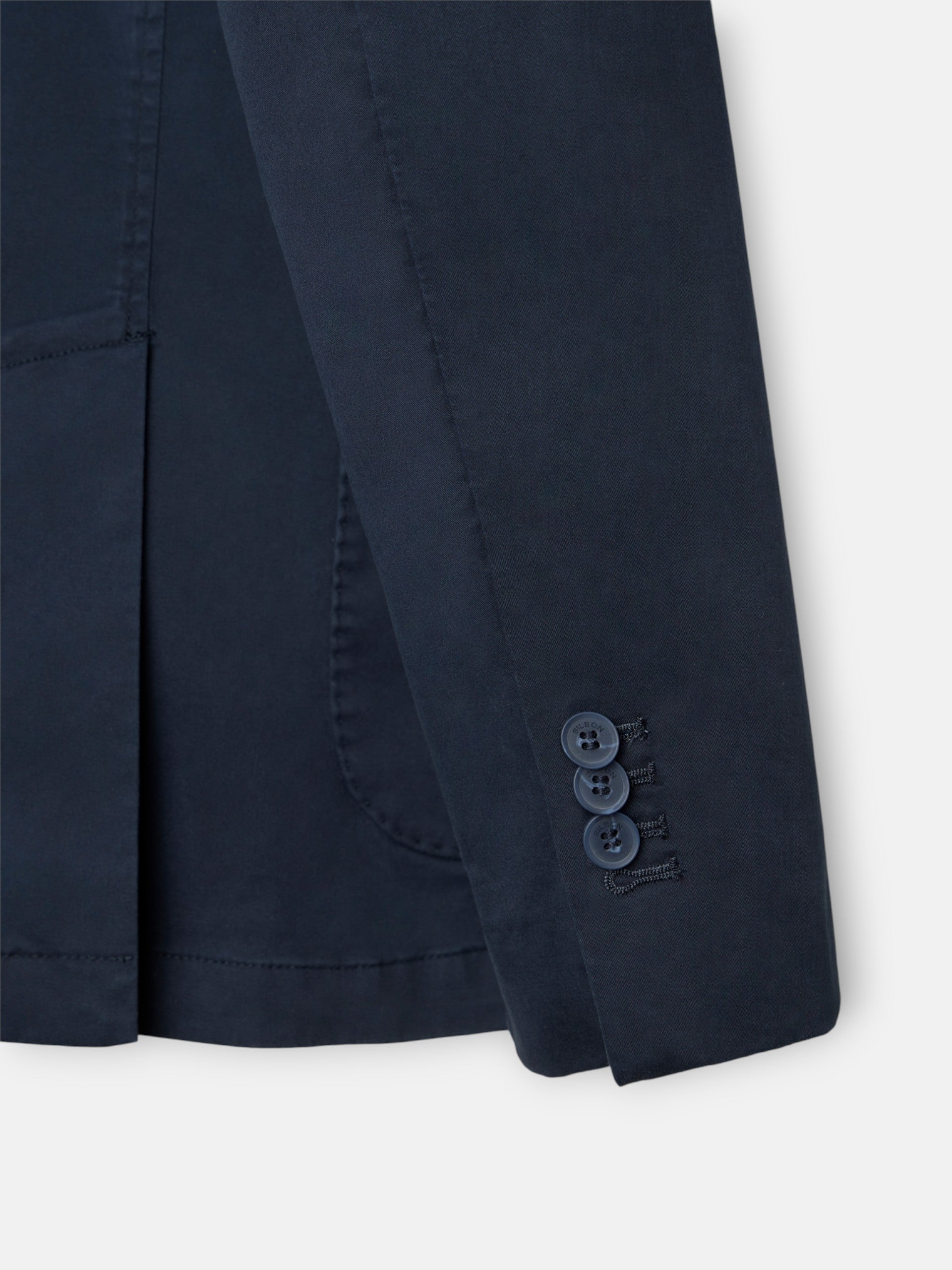 Veste décontractée bleu marine