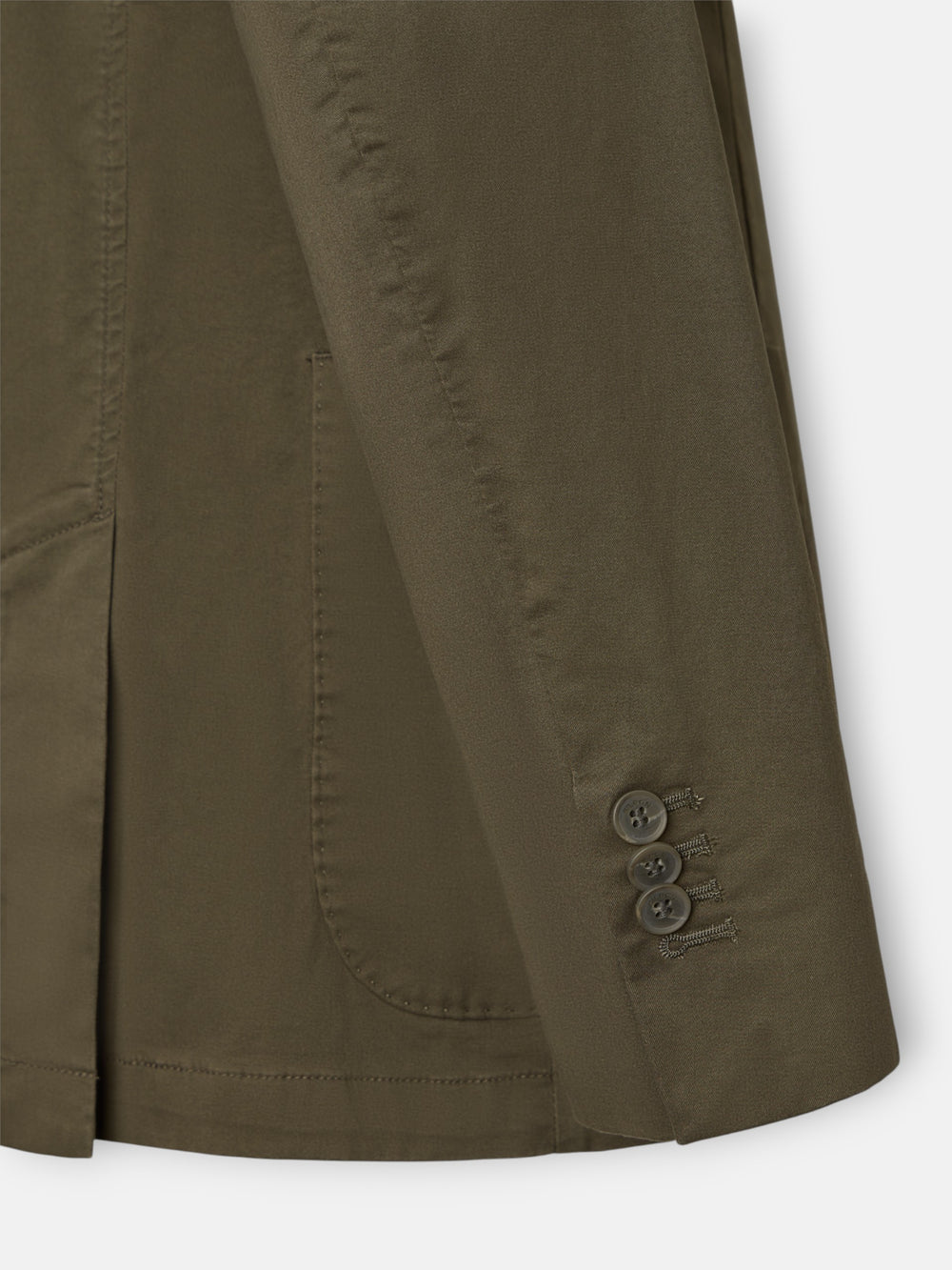 Veste décontractée verte
