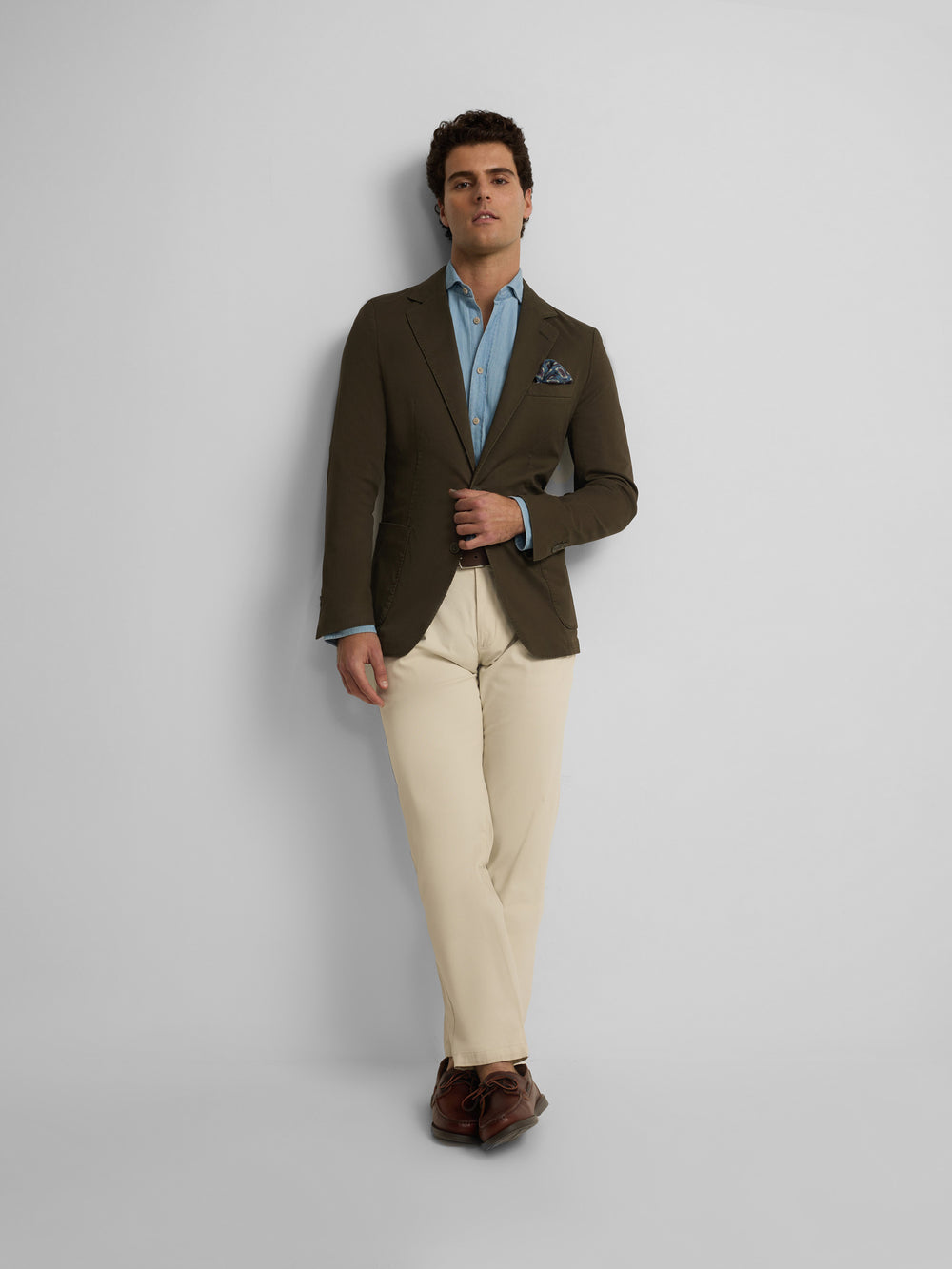 Veste décontractée verte