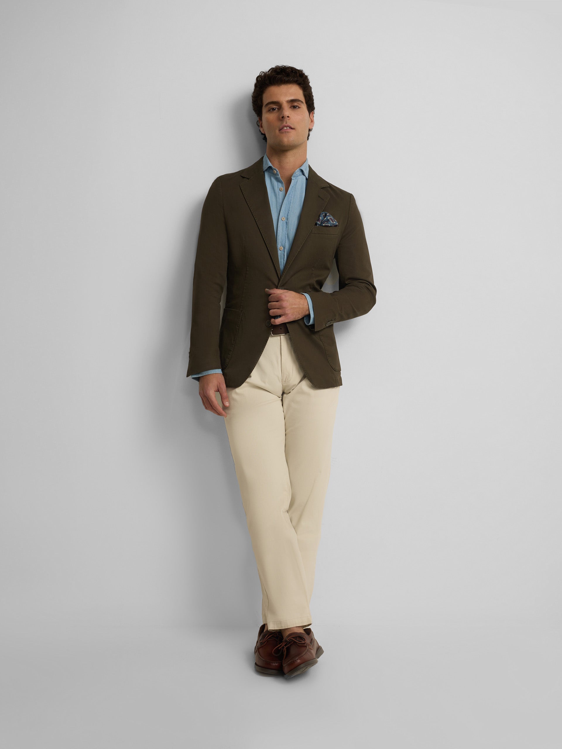 Veste décontractée verte
