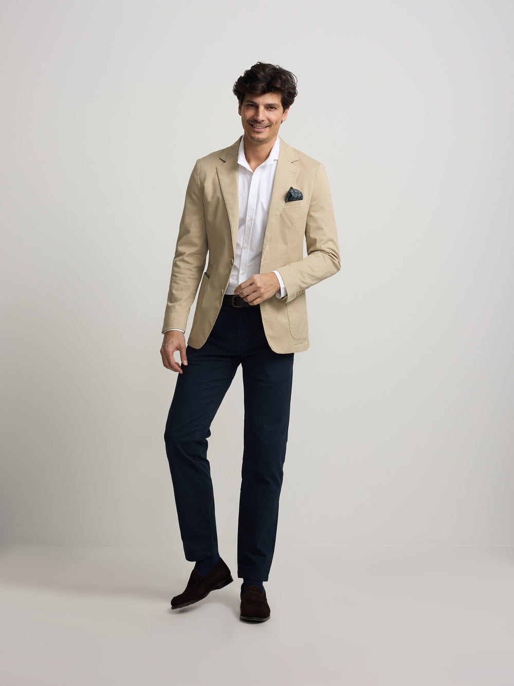 Blazer casual bege