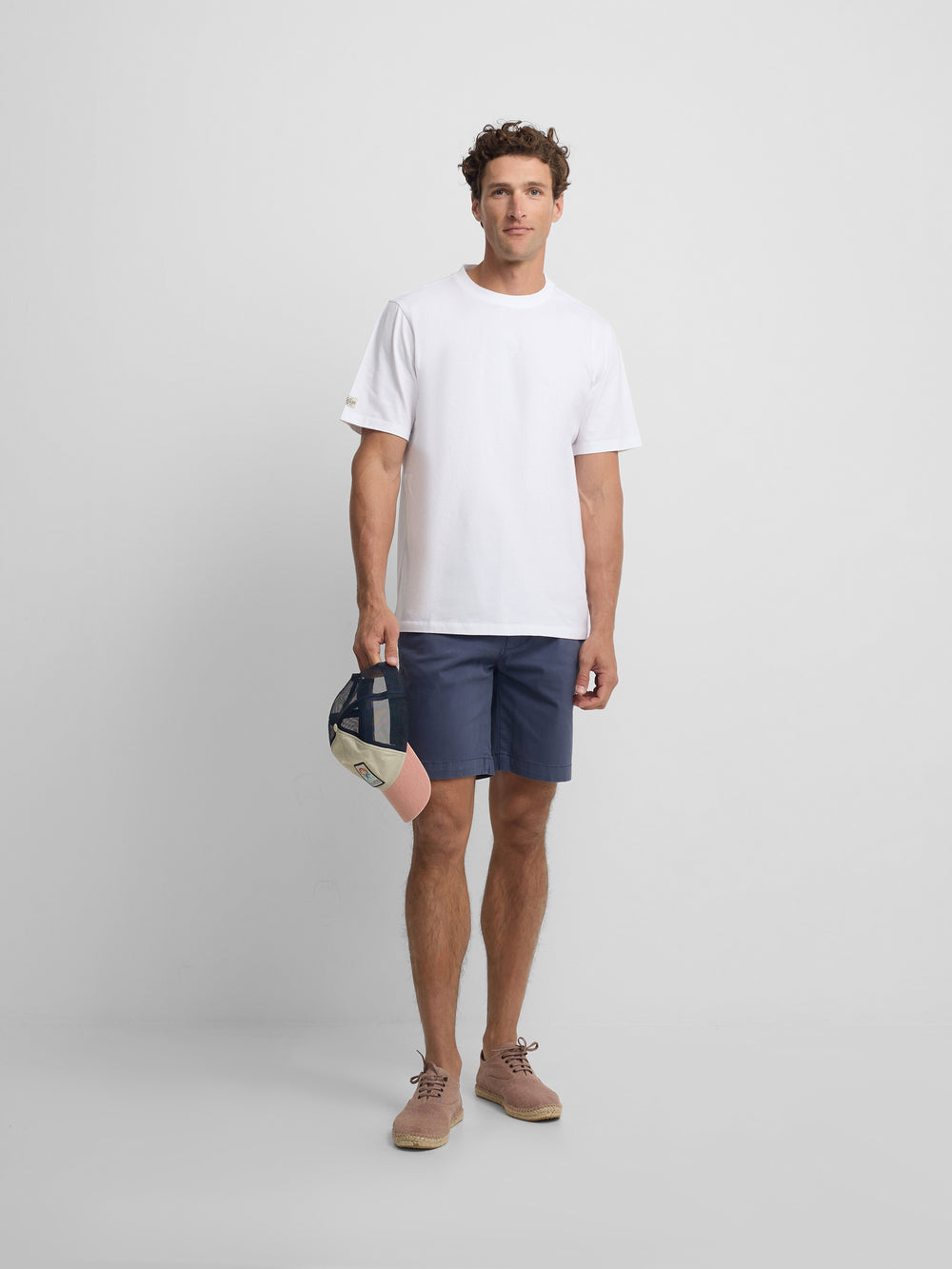 Bermuda lisa style azul indigo