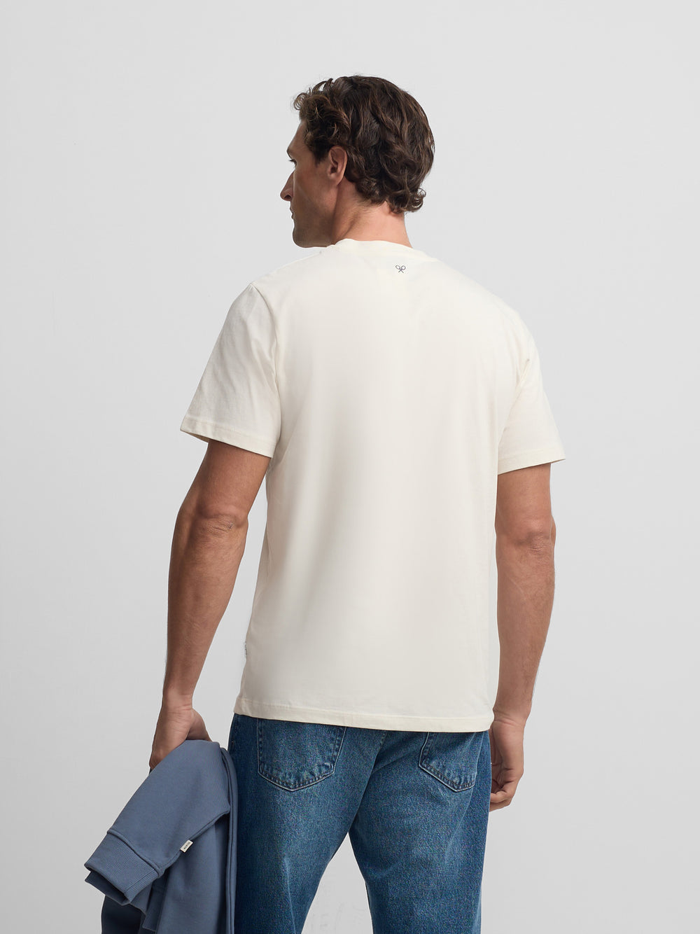 Camiseta Silbon vintage crema