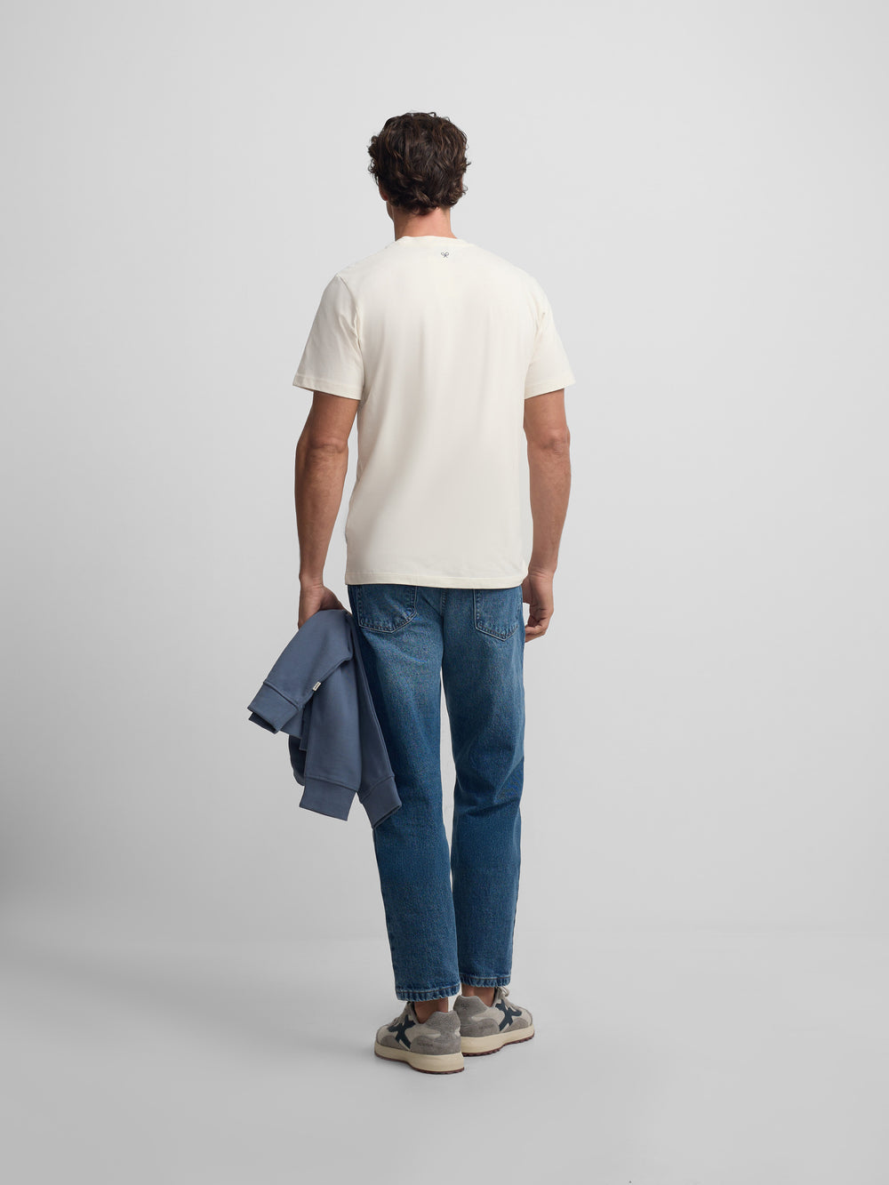 Camiseta Silbon vintage crema