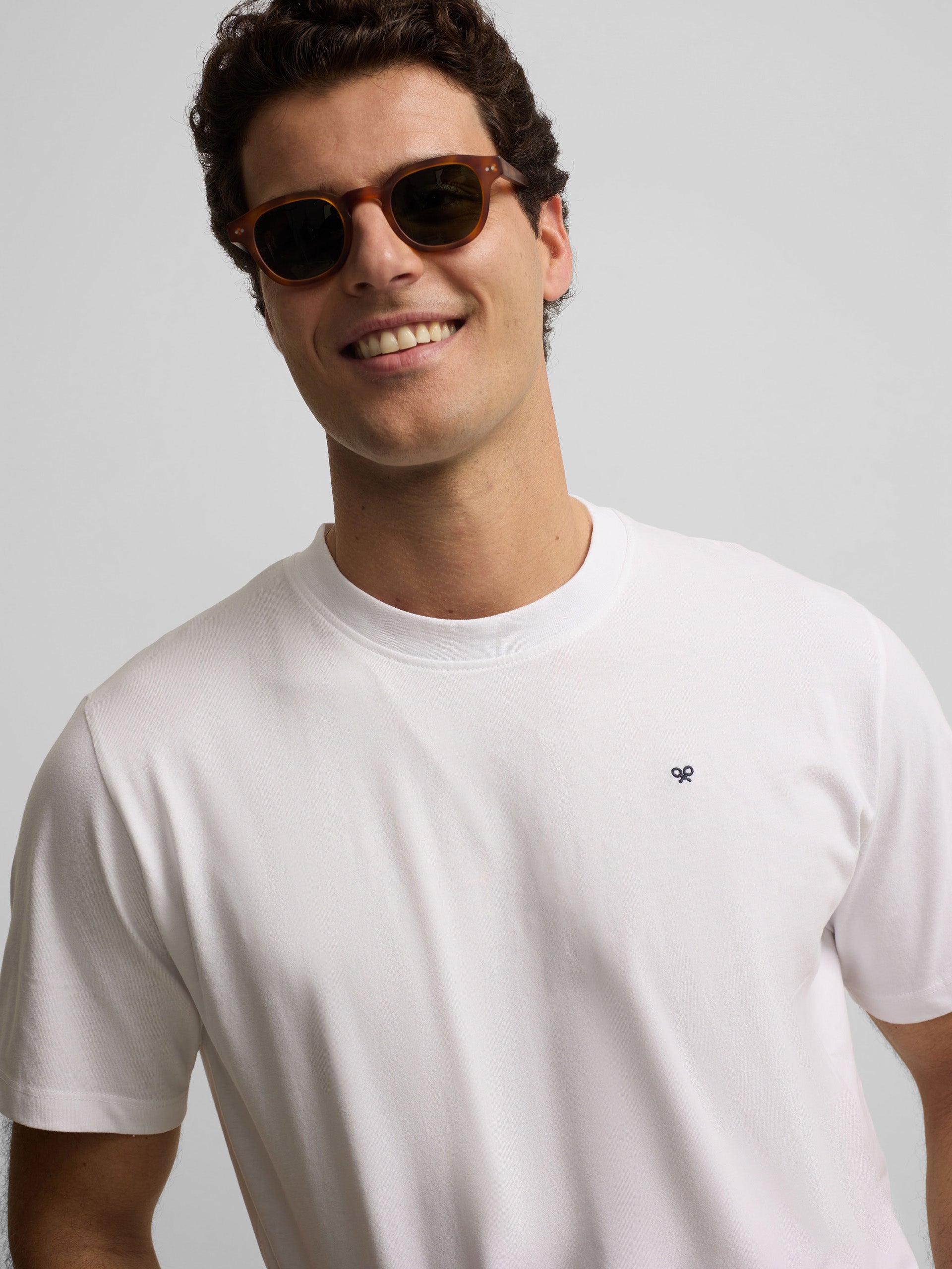 Camiseta Silbon happiest branco