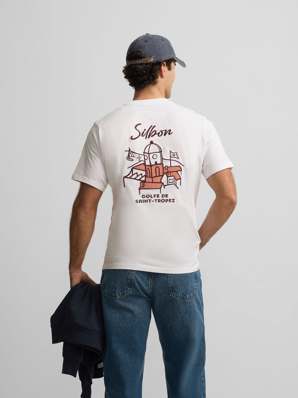 Saint-Tropez Golf T-shirt white