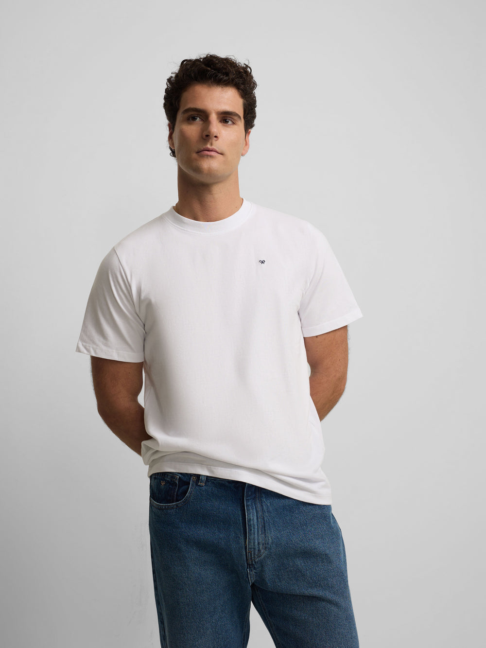 T-shirt Silbon beach club blanche