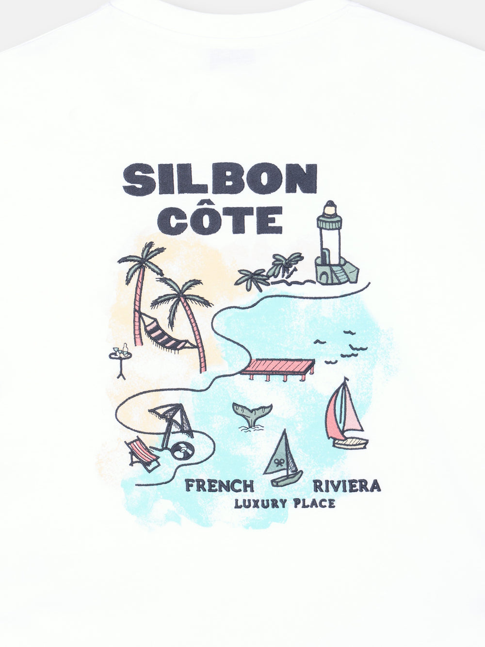 Silbon white cote t-shirt