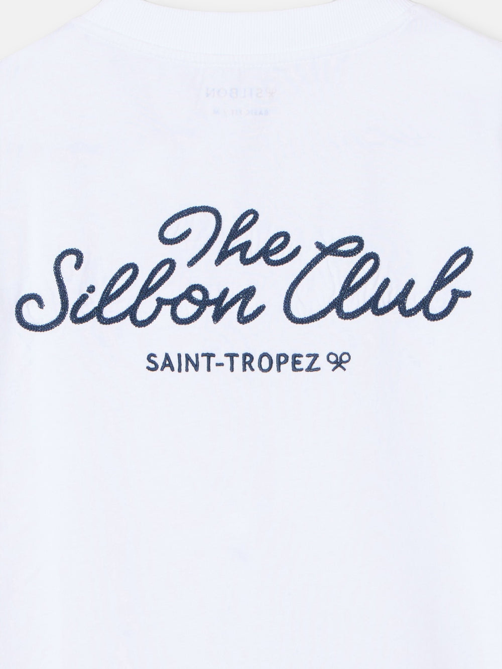 Camiseta Silbon club Saint Tropez blanco