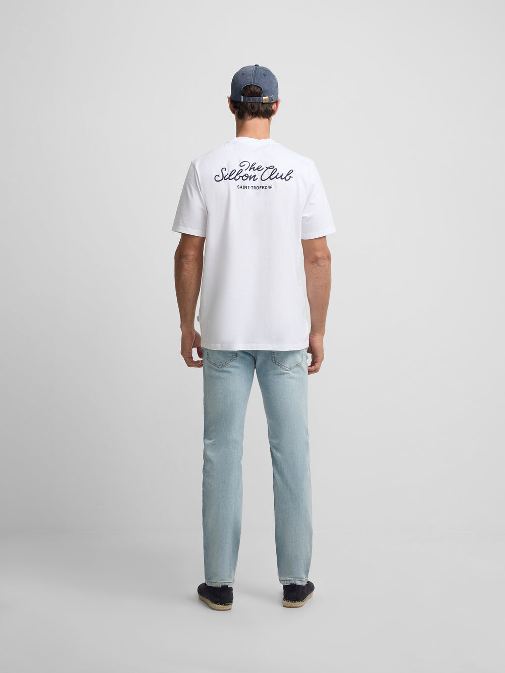 Camiseta Silbon club Saint Tropez blanco