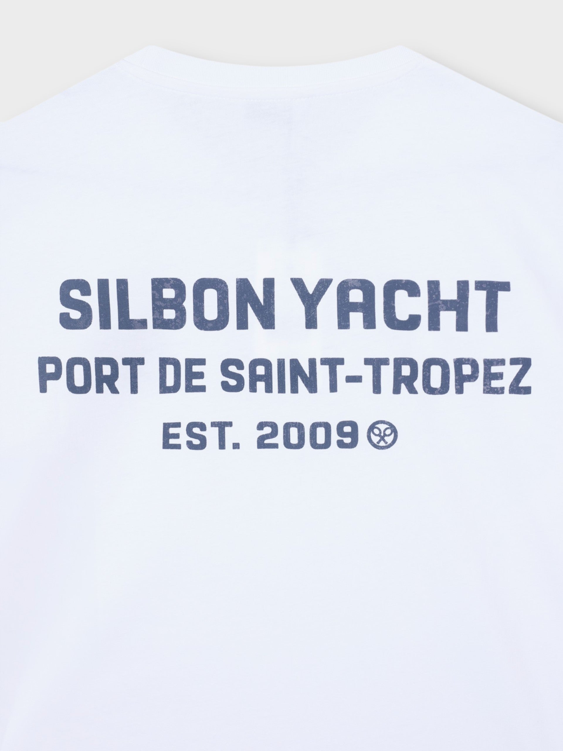T-shirt Silbon Yacht blanche