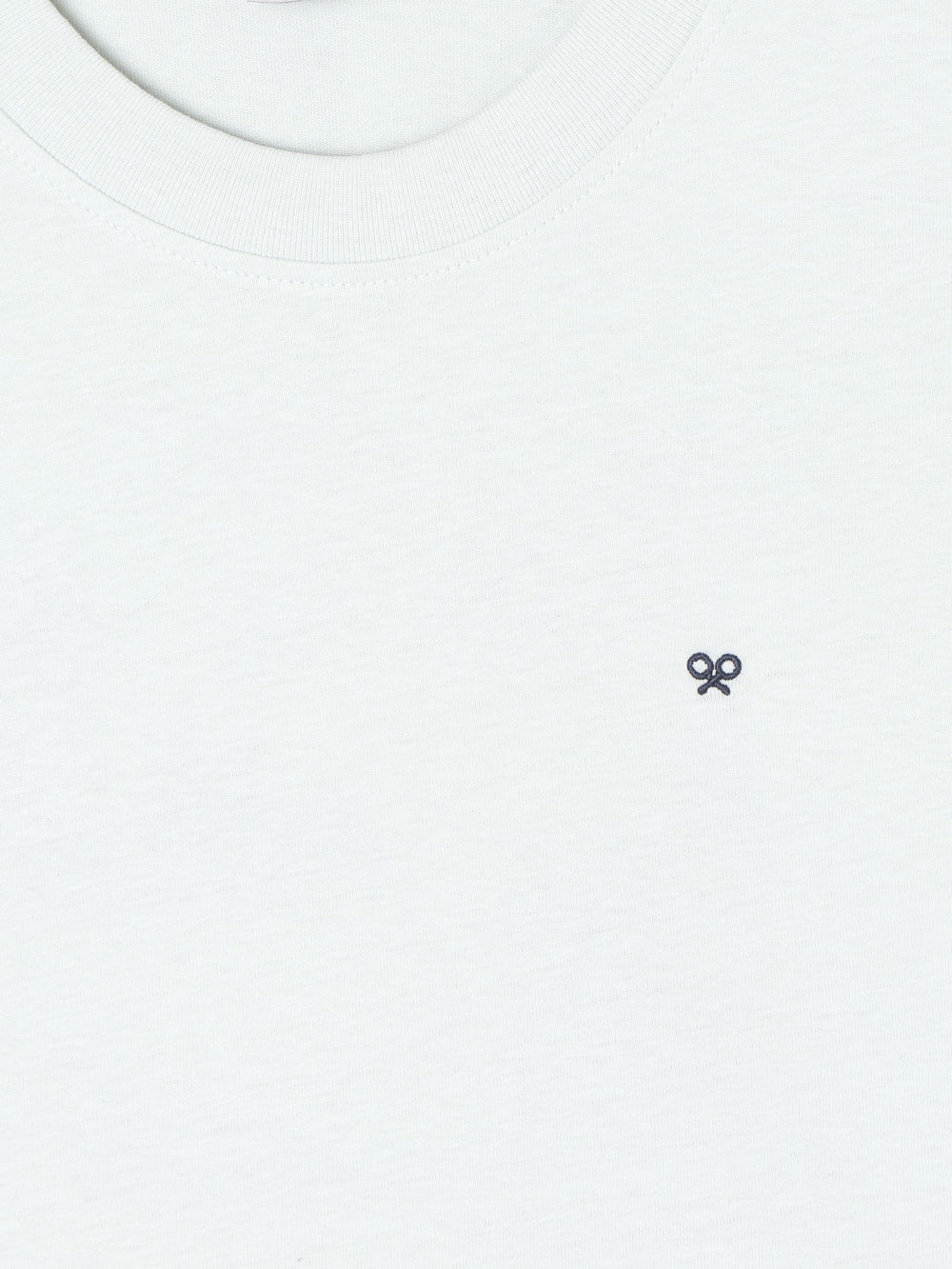 Camiseta Silbon gola água-marinha