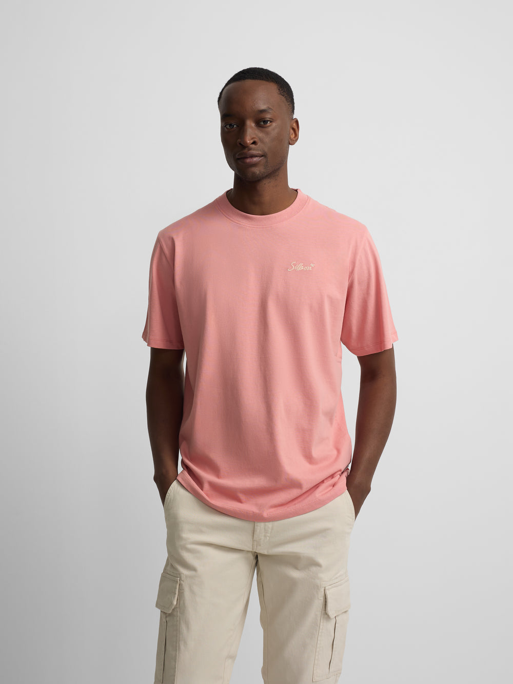 Camiseta Golfe de Saint-Tropez coral