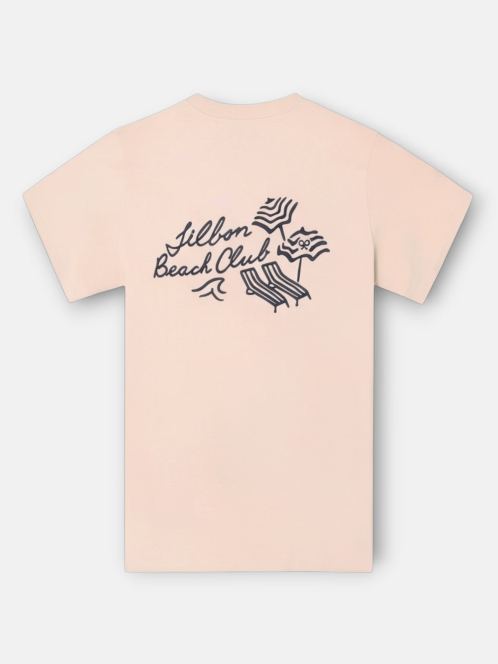 Silbon beach club pink t-shirt