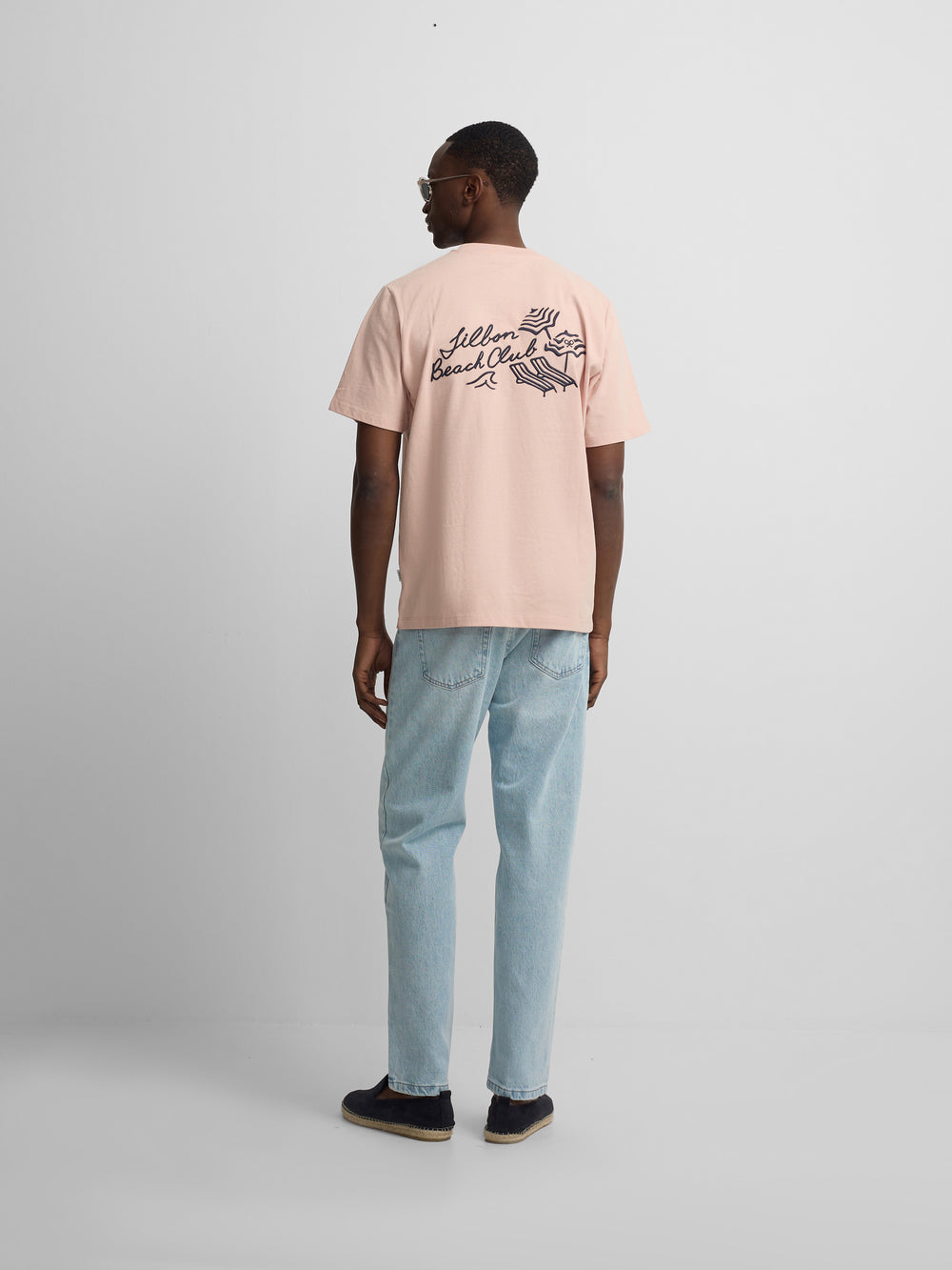Silbon beach club pink t-shirt