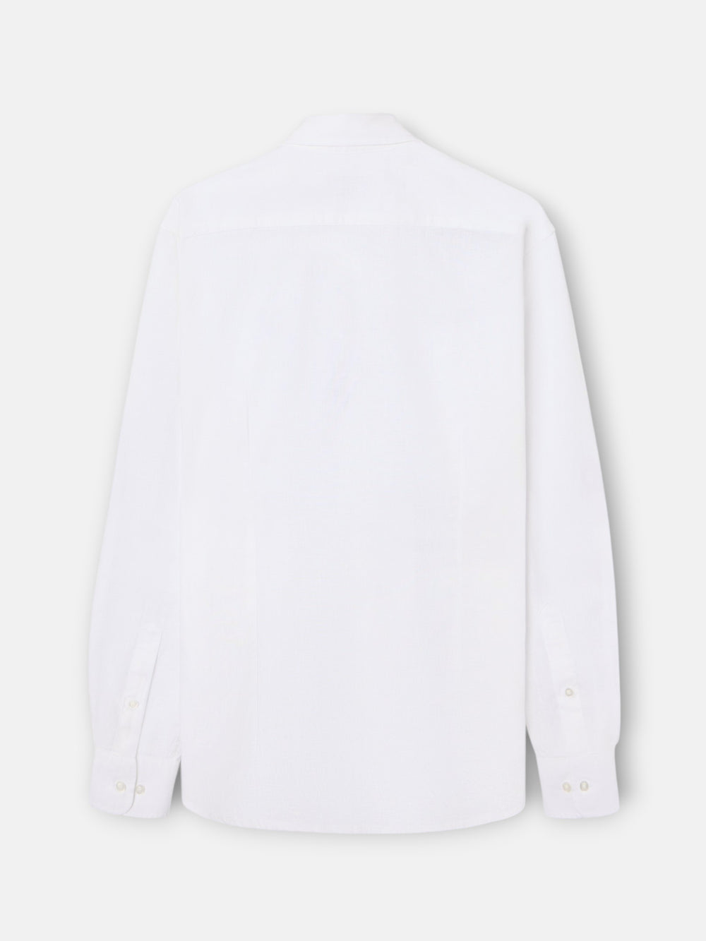 Camisa sport lino blanca