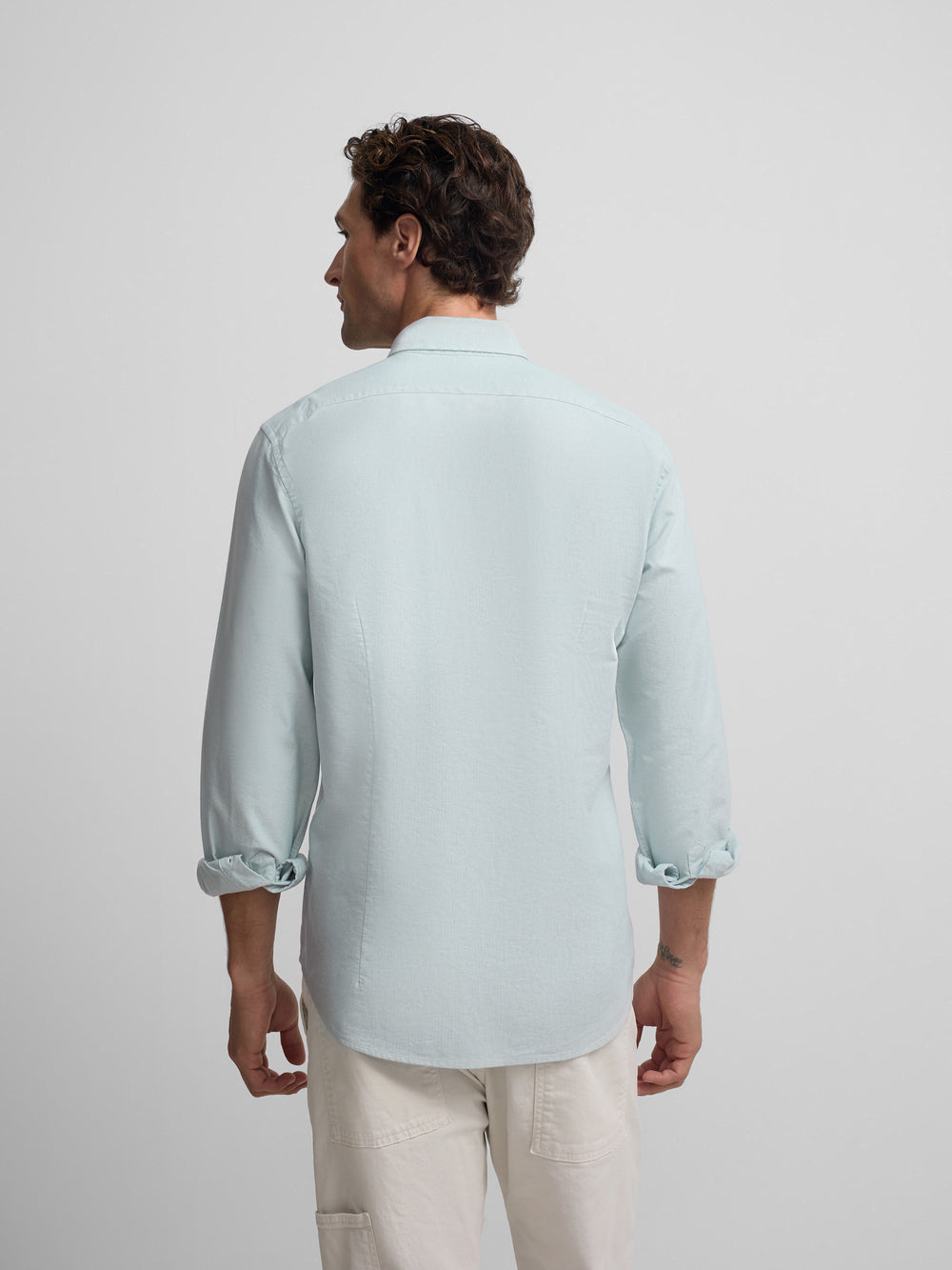 Light green oxford sport shirt