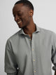 Camisa sport estructura logo verde medio