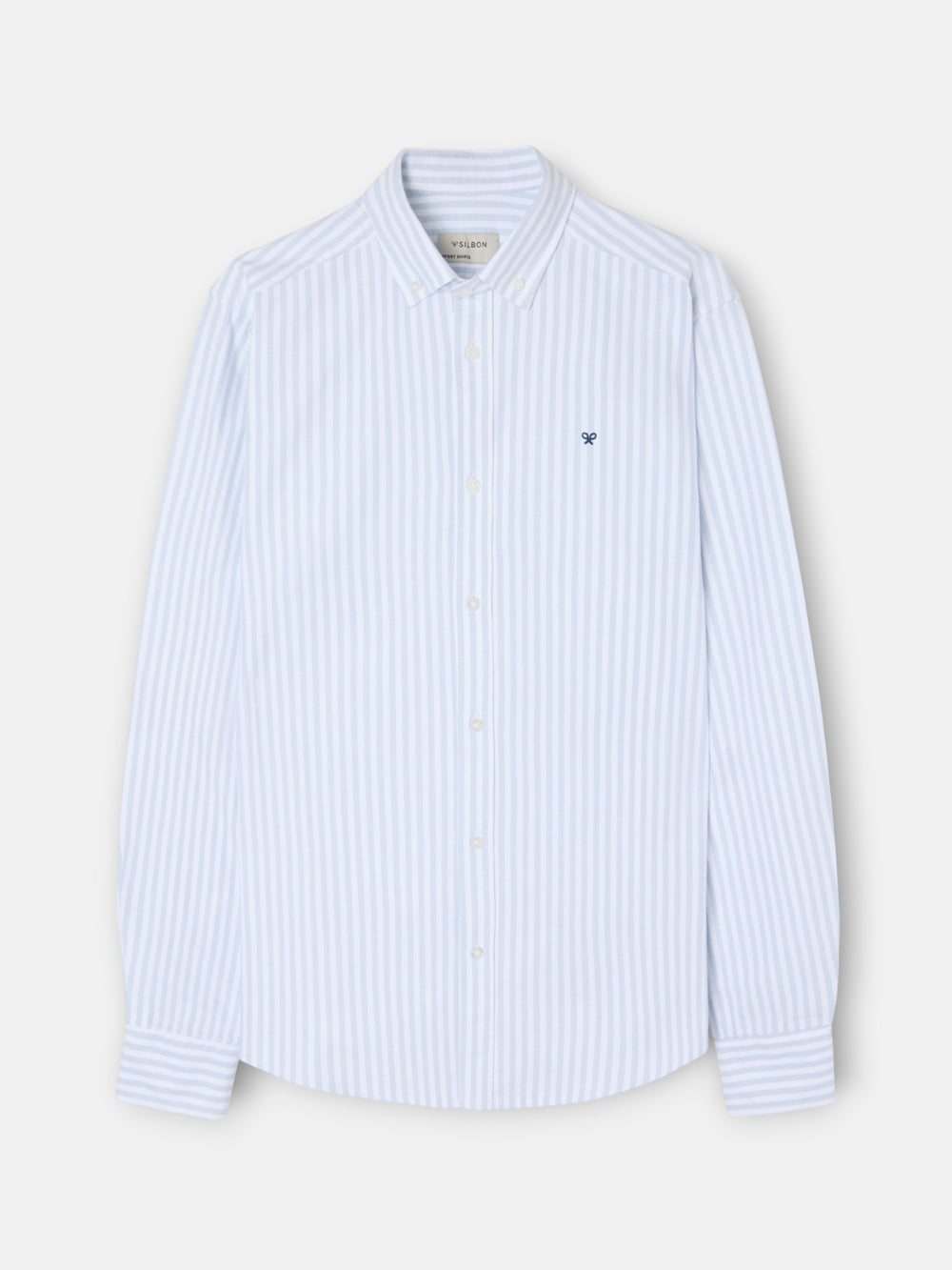 Camisa sport oxford raya media verde claro