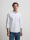 Camisa sport oxford raya media verde claro