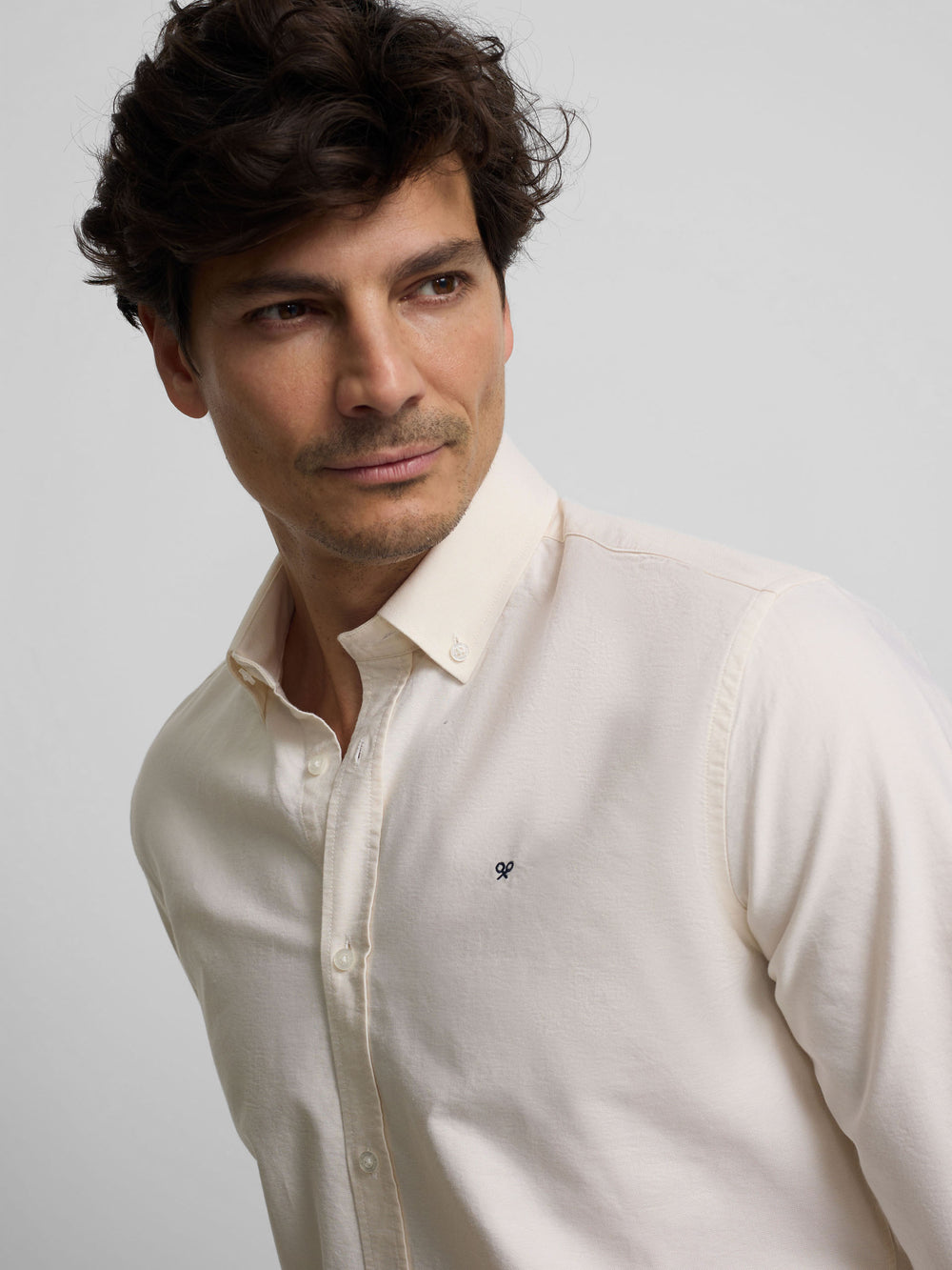 Yellow Oxford sport shirt