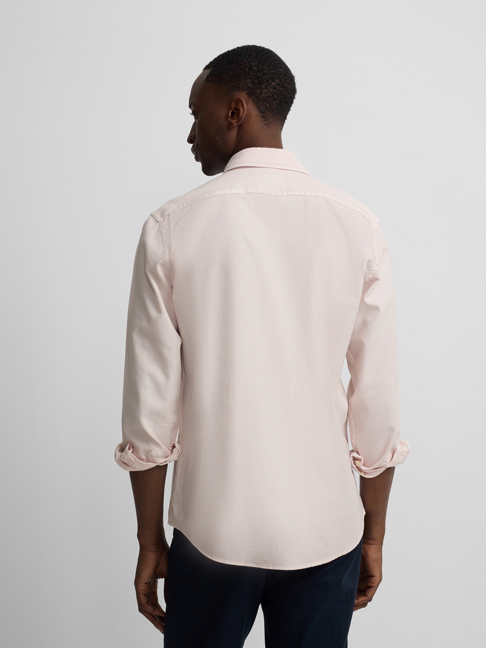 Camisa sport estructura logo coral
