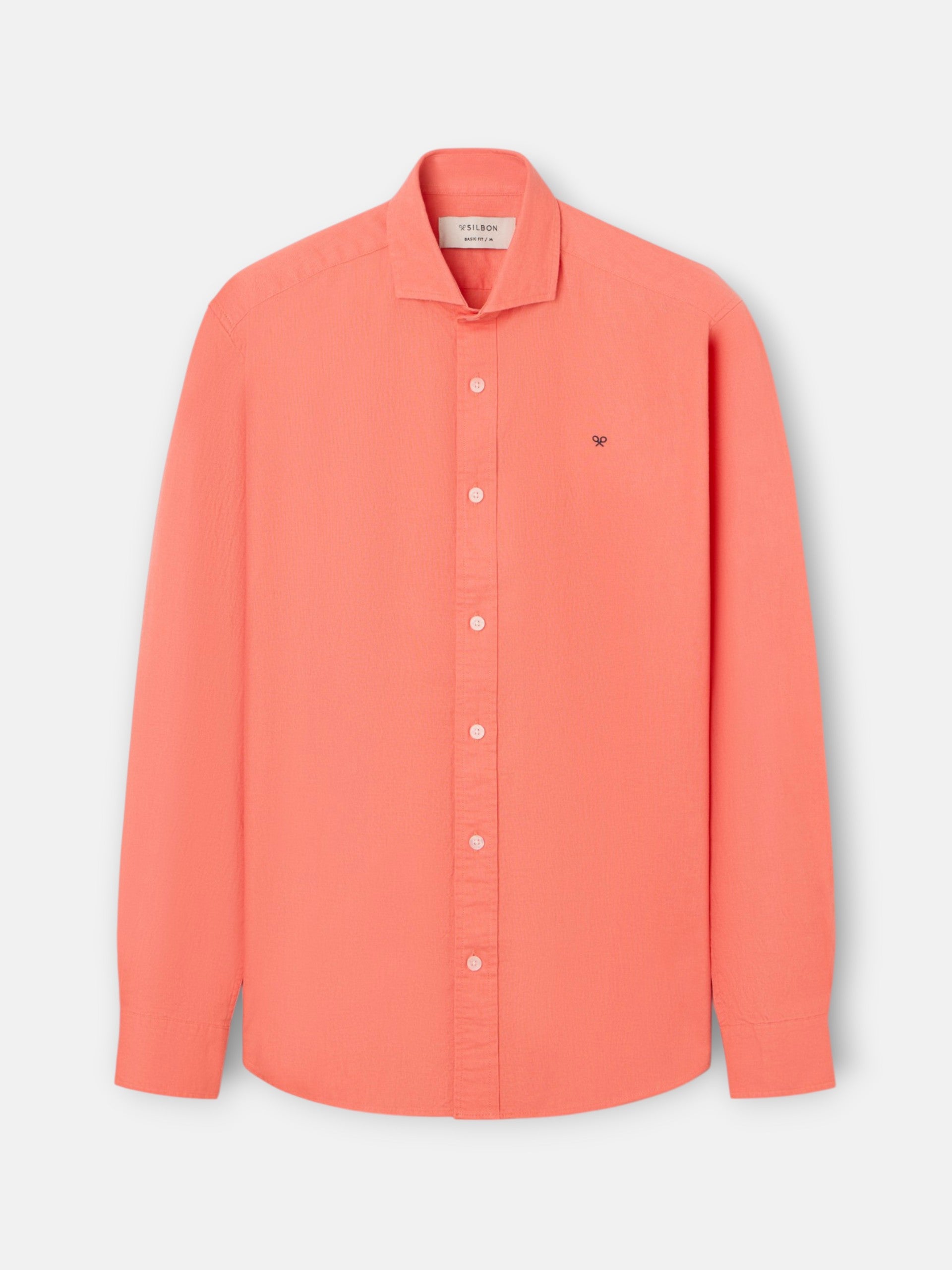 Camisa sport summer linho coral