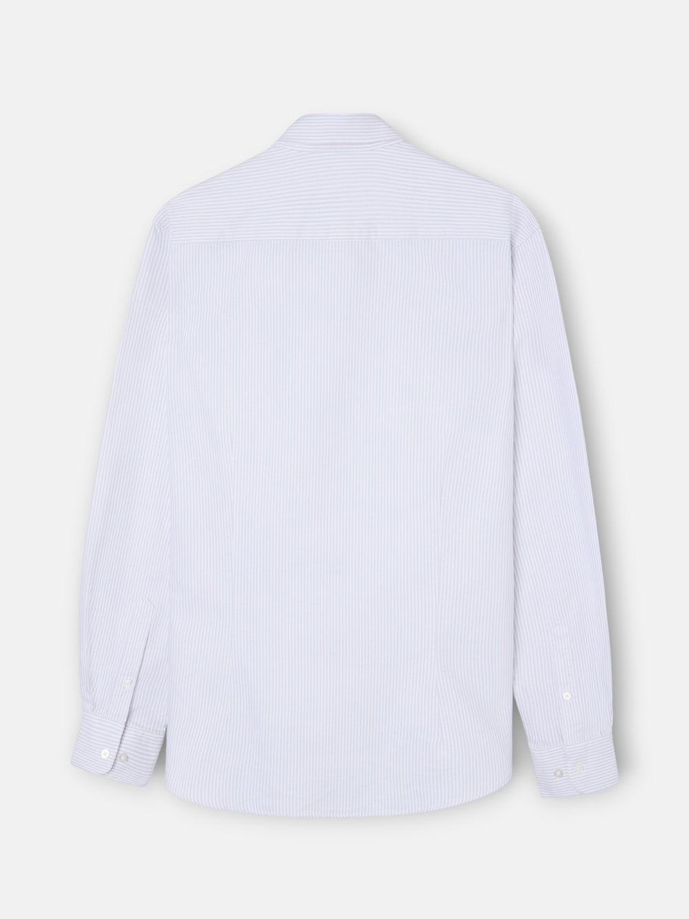 Camisa sport oxford rayas beige