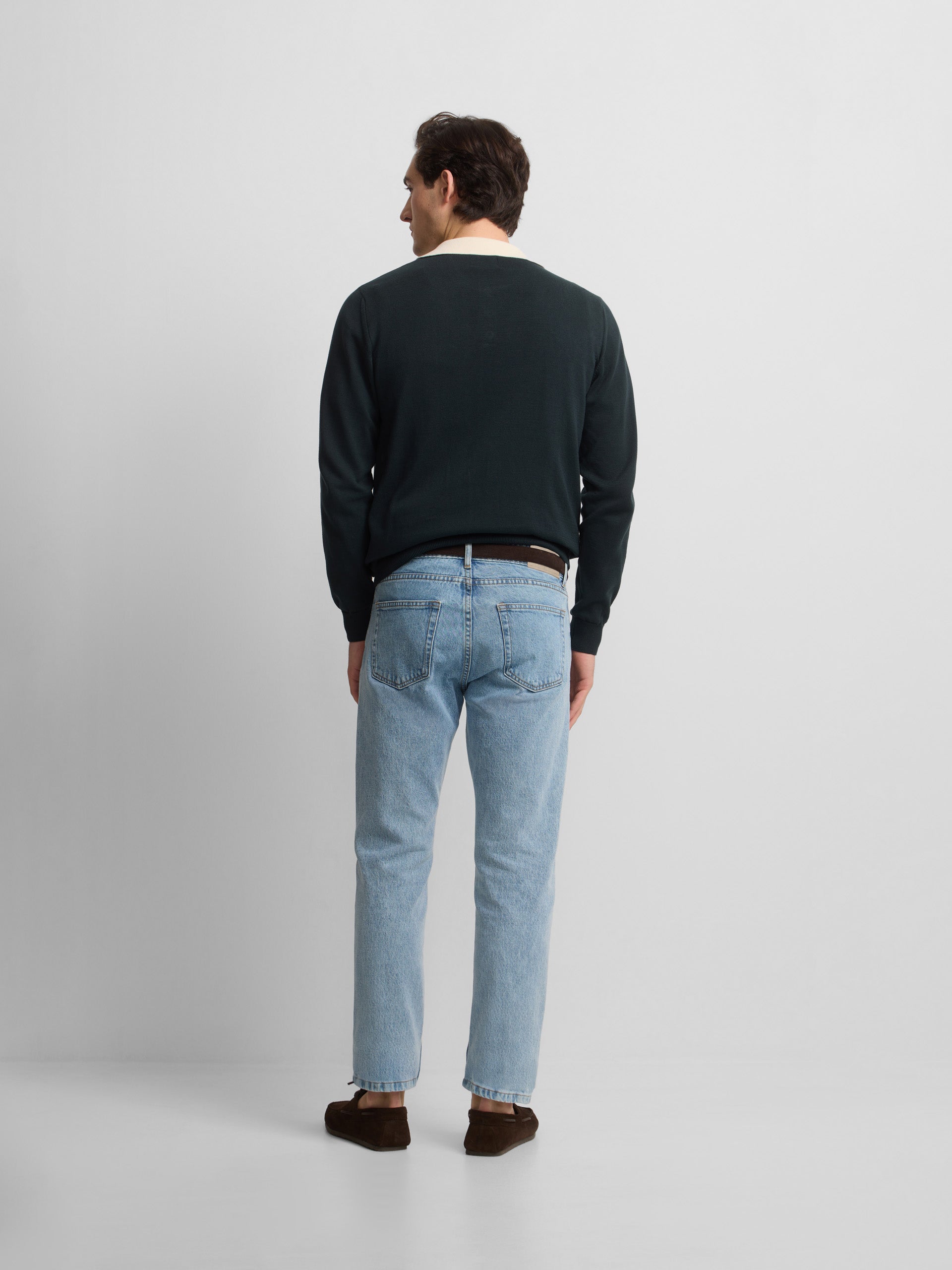 Pantalon sport denim cruise azul medio