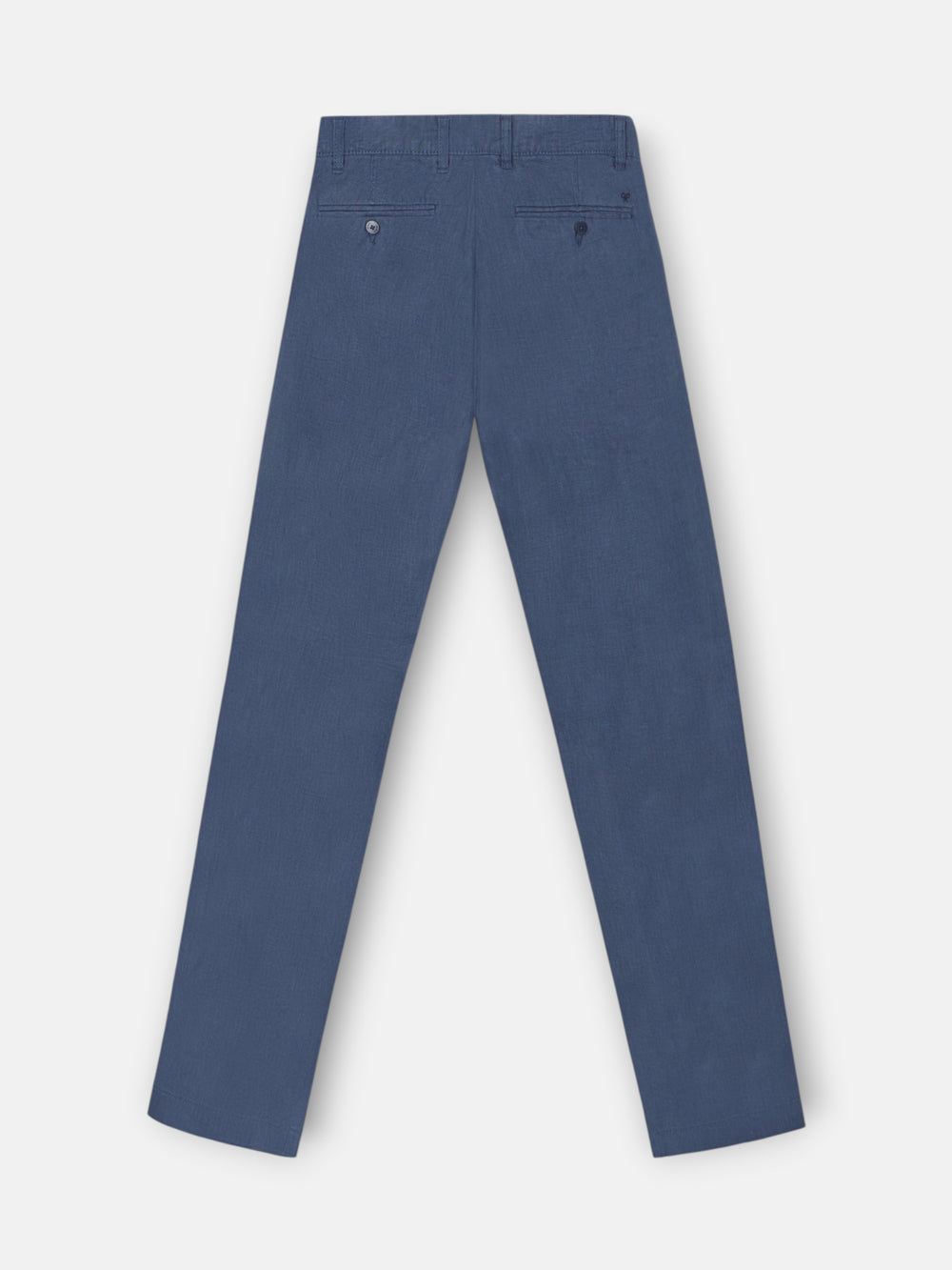 Pantalon sport chino lino azul indigo
